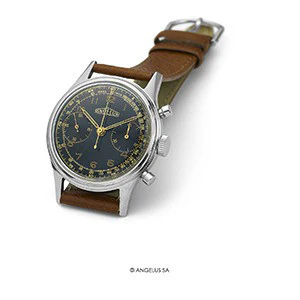 1940's Angelus Chronograph Air Force Jumbo - Image 8