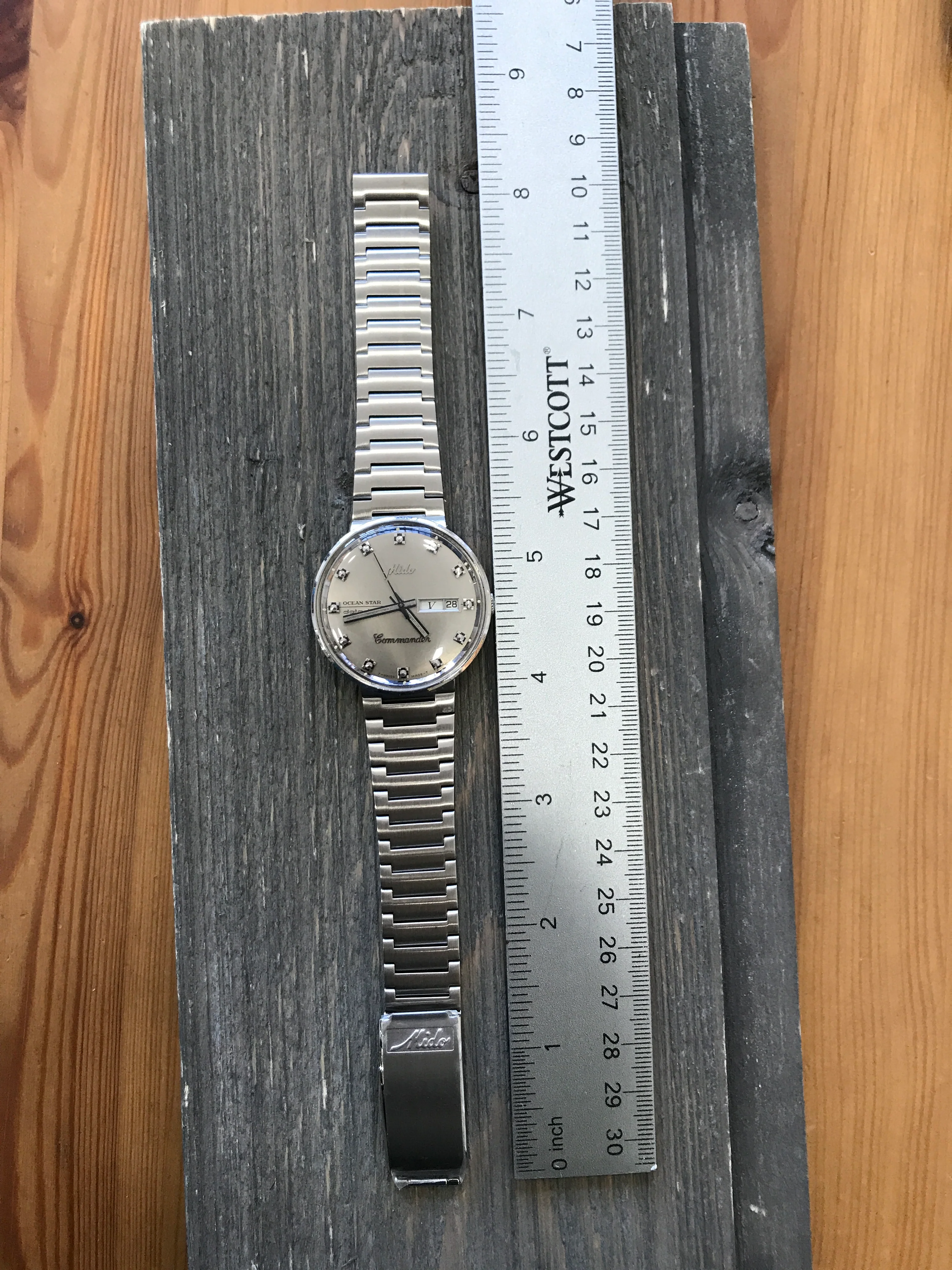 1970's MIDO COMMANDER OCEAN STAR DATODAY, REF. 8479 - Image 6