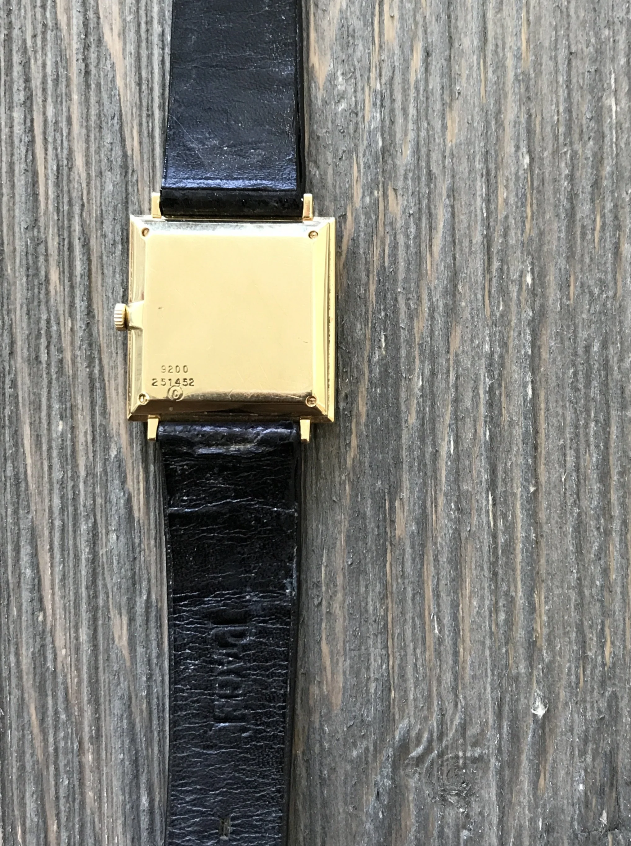 1970's Piaget Altiplano Onyx  Carre ref 9200 - Image 7