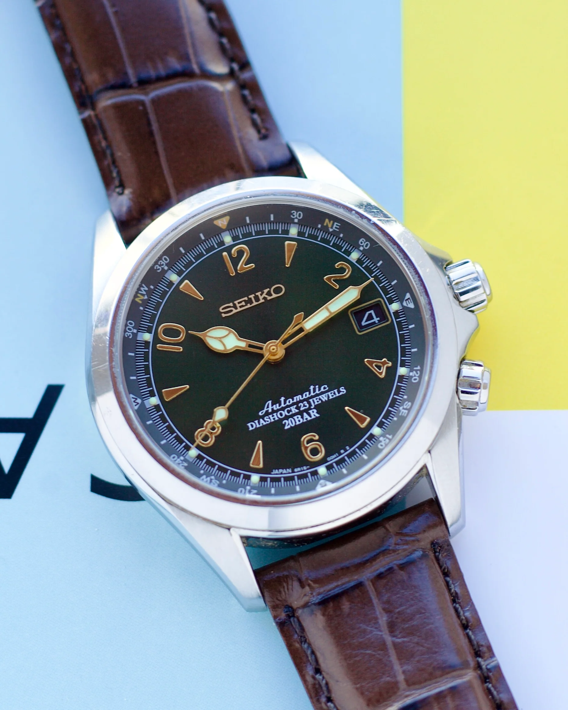 2000 Seiko Alpinist SARB017 39mm