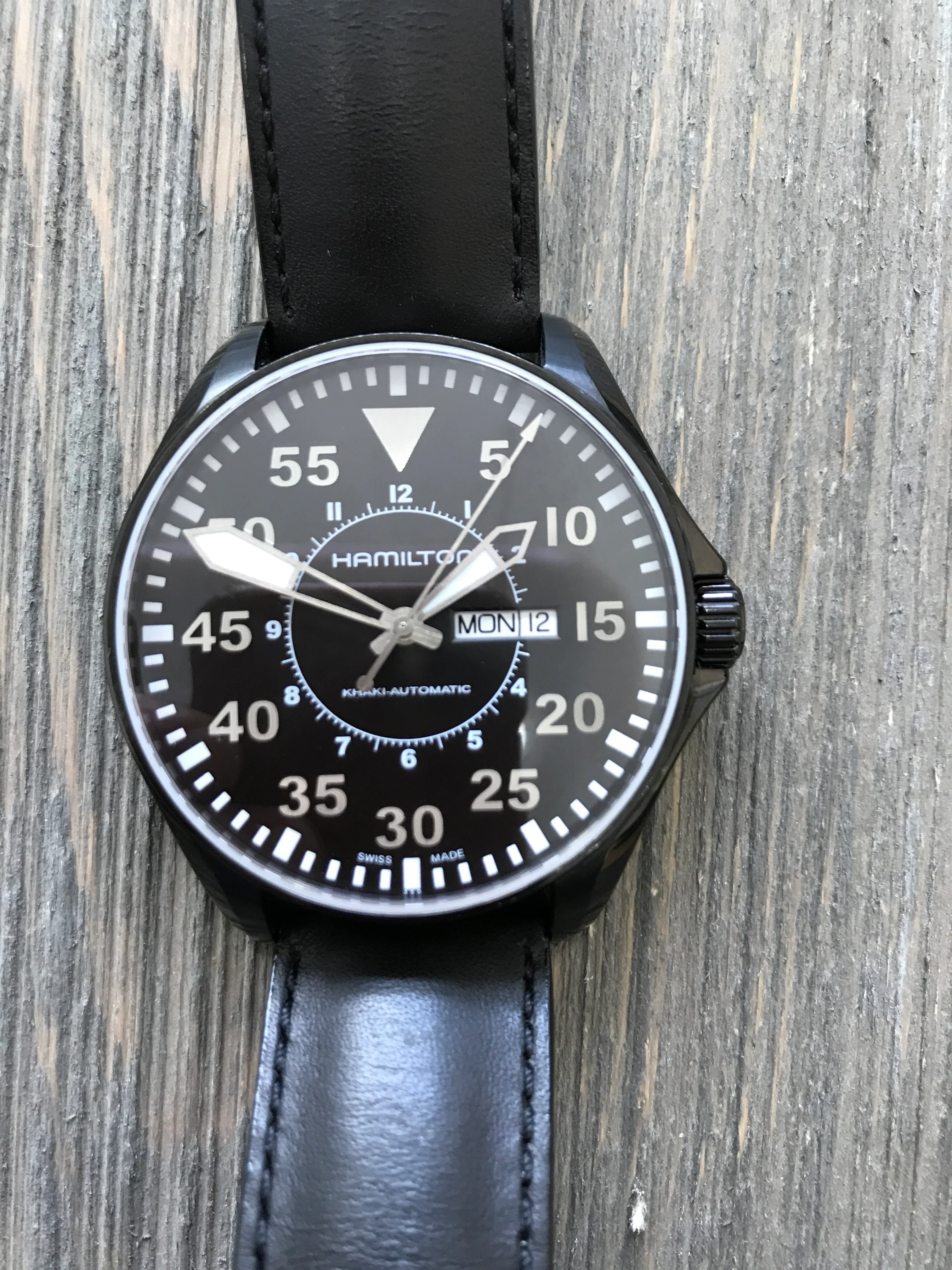 2013 Hamilton Khaki Aviation Pilot Day Date Auto H64785835