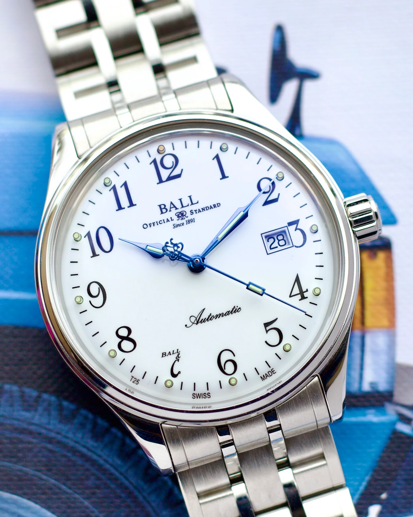 2020 Ball Standard Time 135 Anniversary NM3288D-SJ-WH 40mm