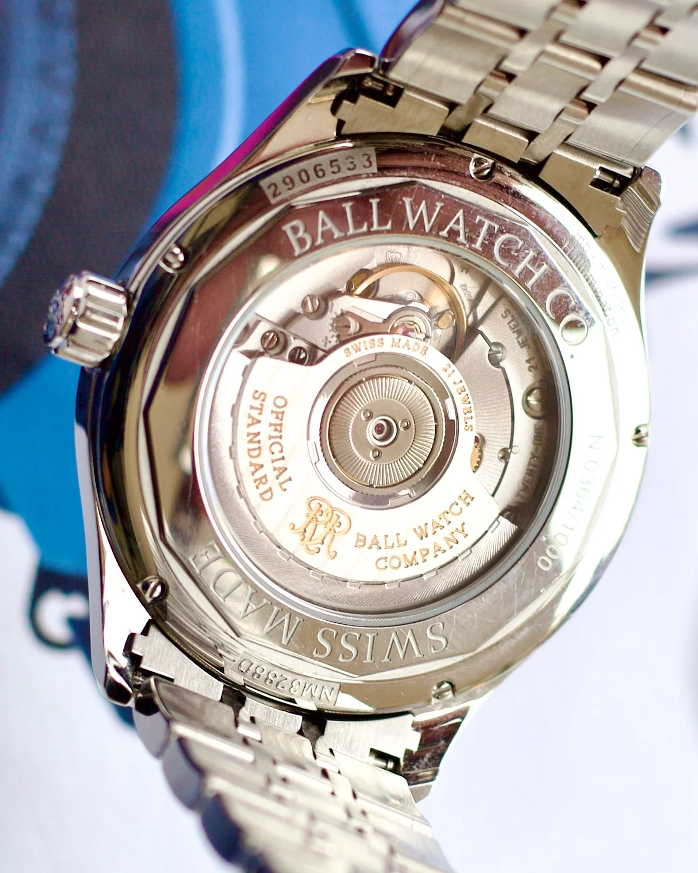 2020 Ball Standard Time 135 Anniversary NM3288D-SJ-WH 40mm - Image 5