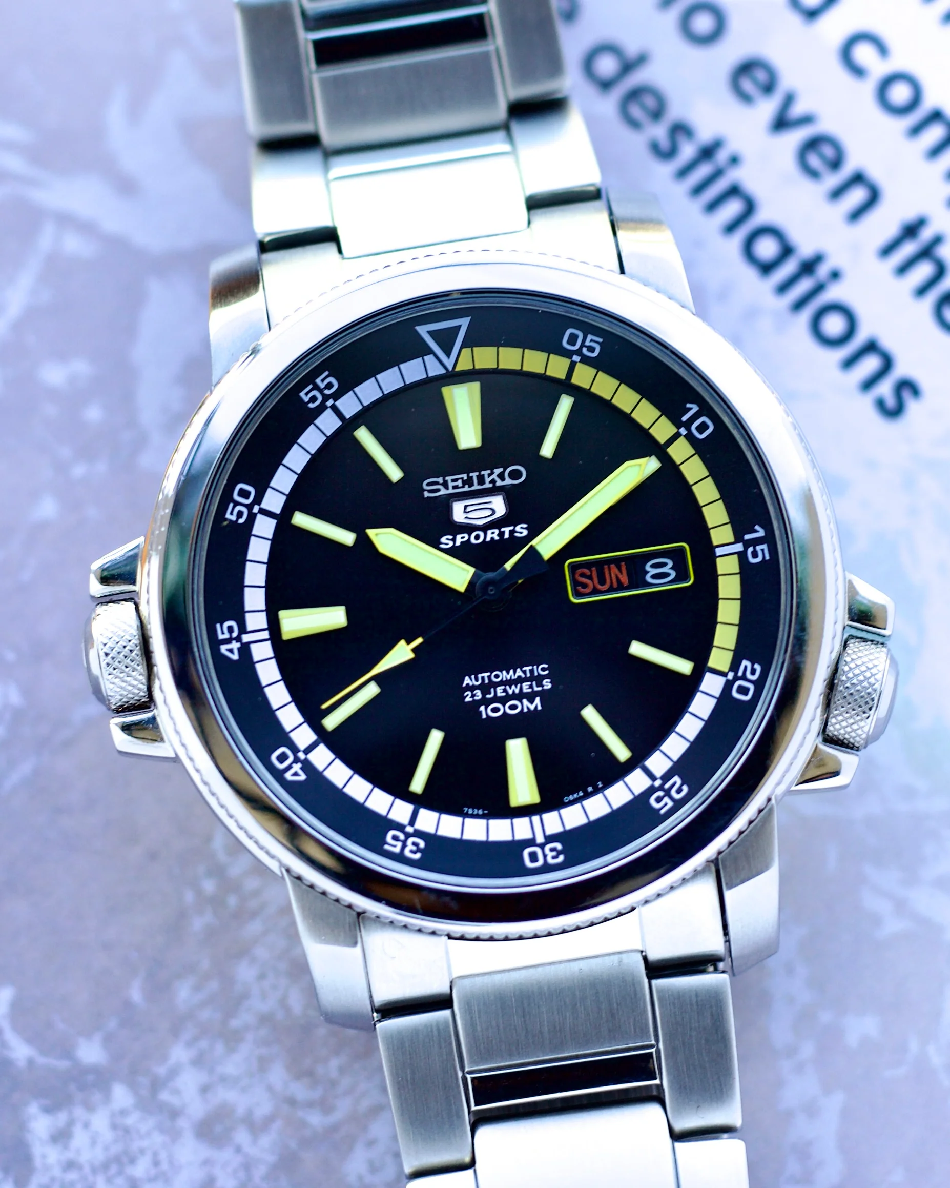 2020's Seiko 5 Sports Automatic SNZJ61 43mm