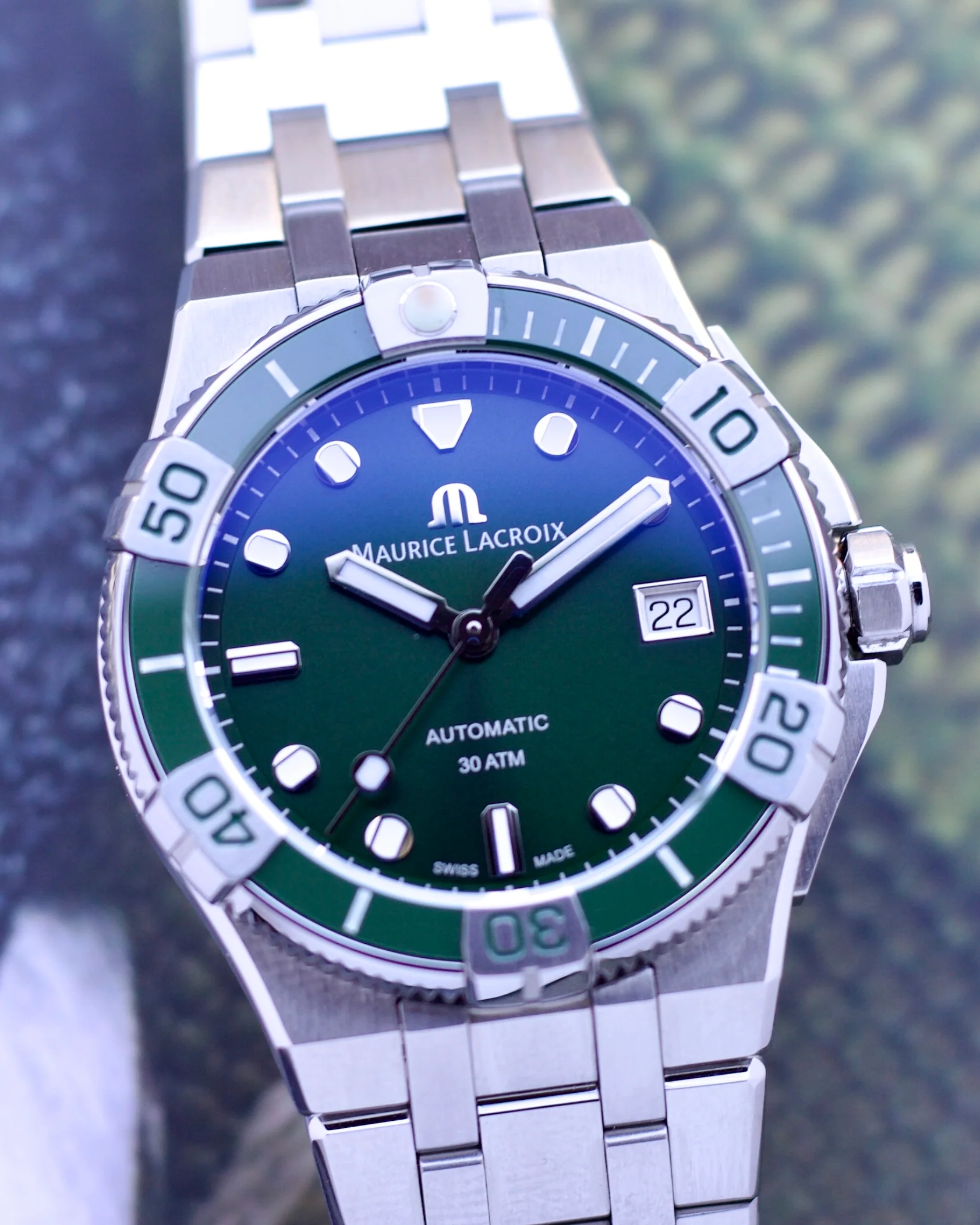 2022 Maurice Lacroix Aikon Venturer AI6051-SSL5F-630-D 38mm
