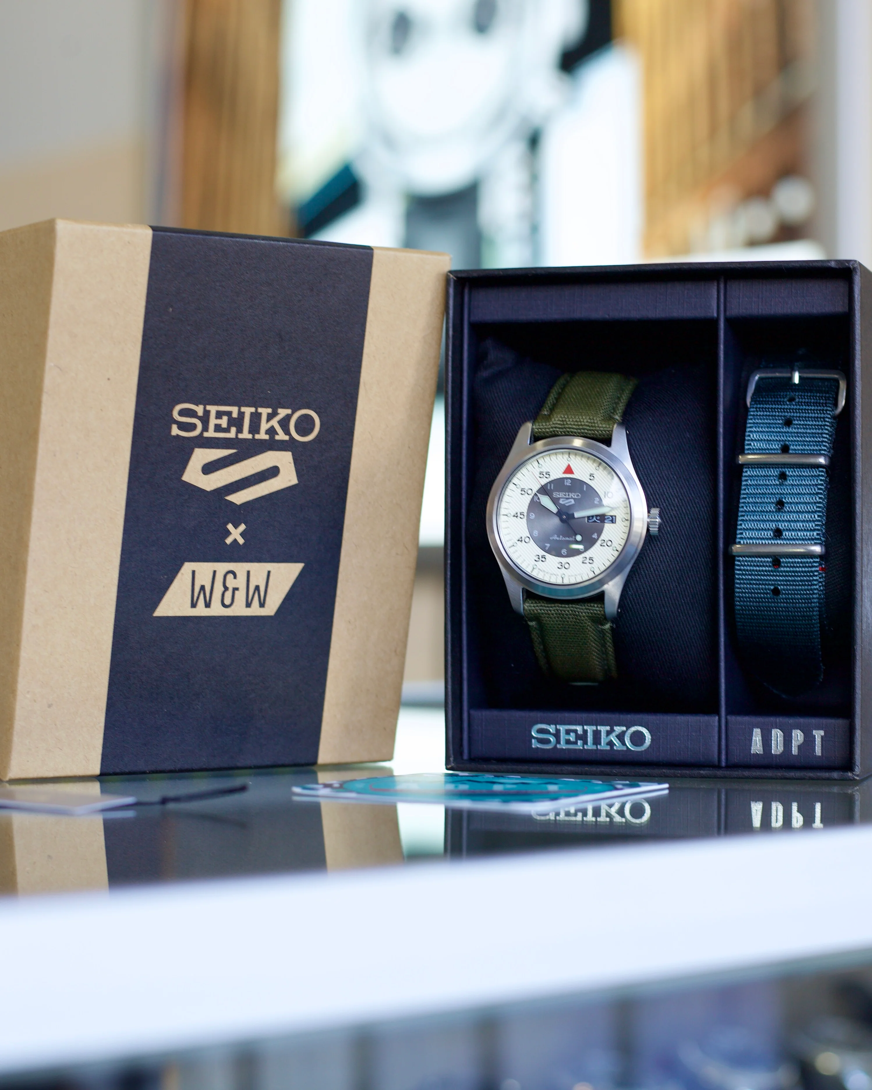 2022 Seiko 5 Sport Worn & Wound 10th Anniversary LE SRPH81 39.4mm - Image 5