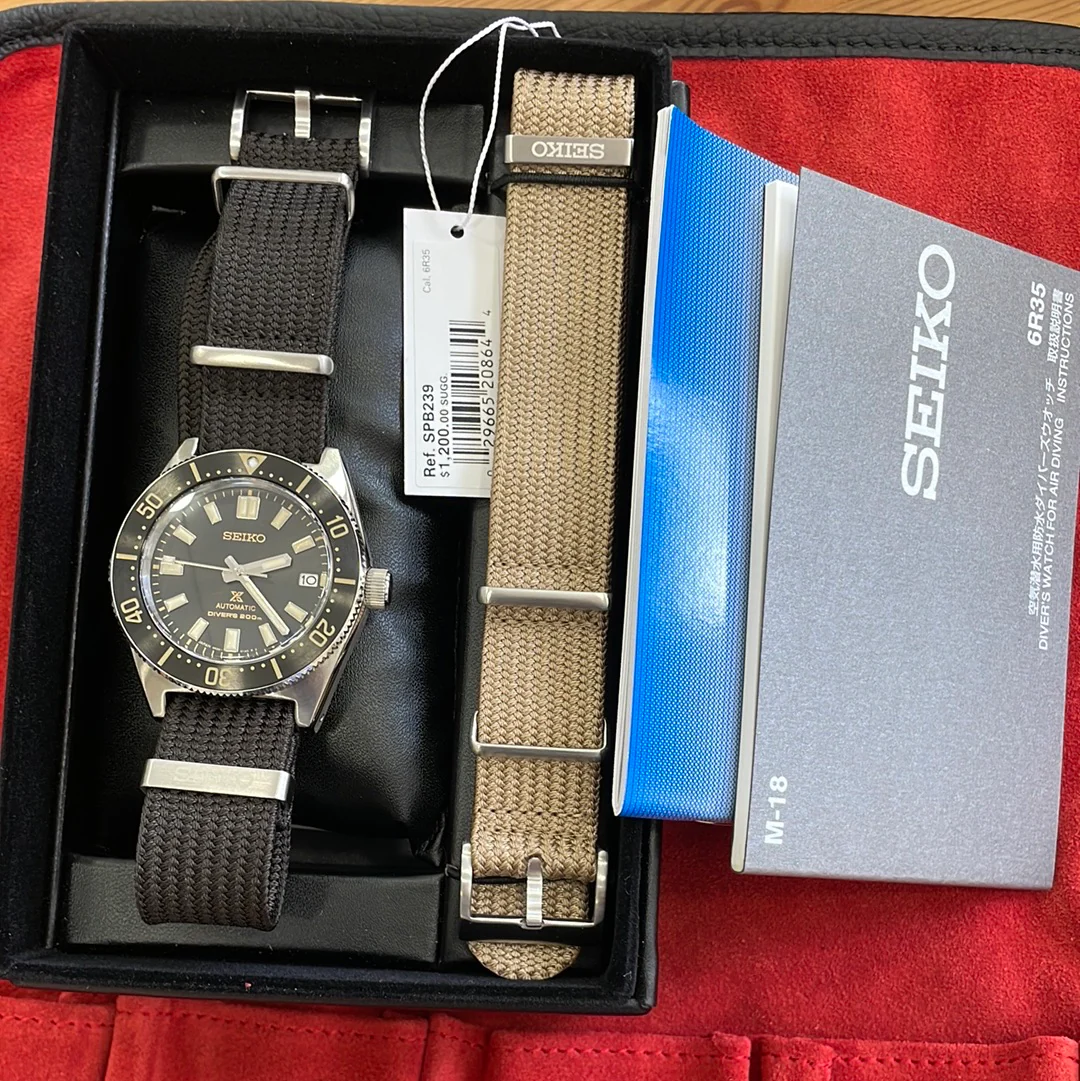 2022 Seiko SPB239 1965 DIVER MODERN RE-INTERPRETATION - Image 3