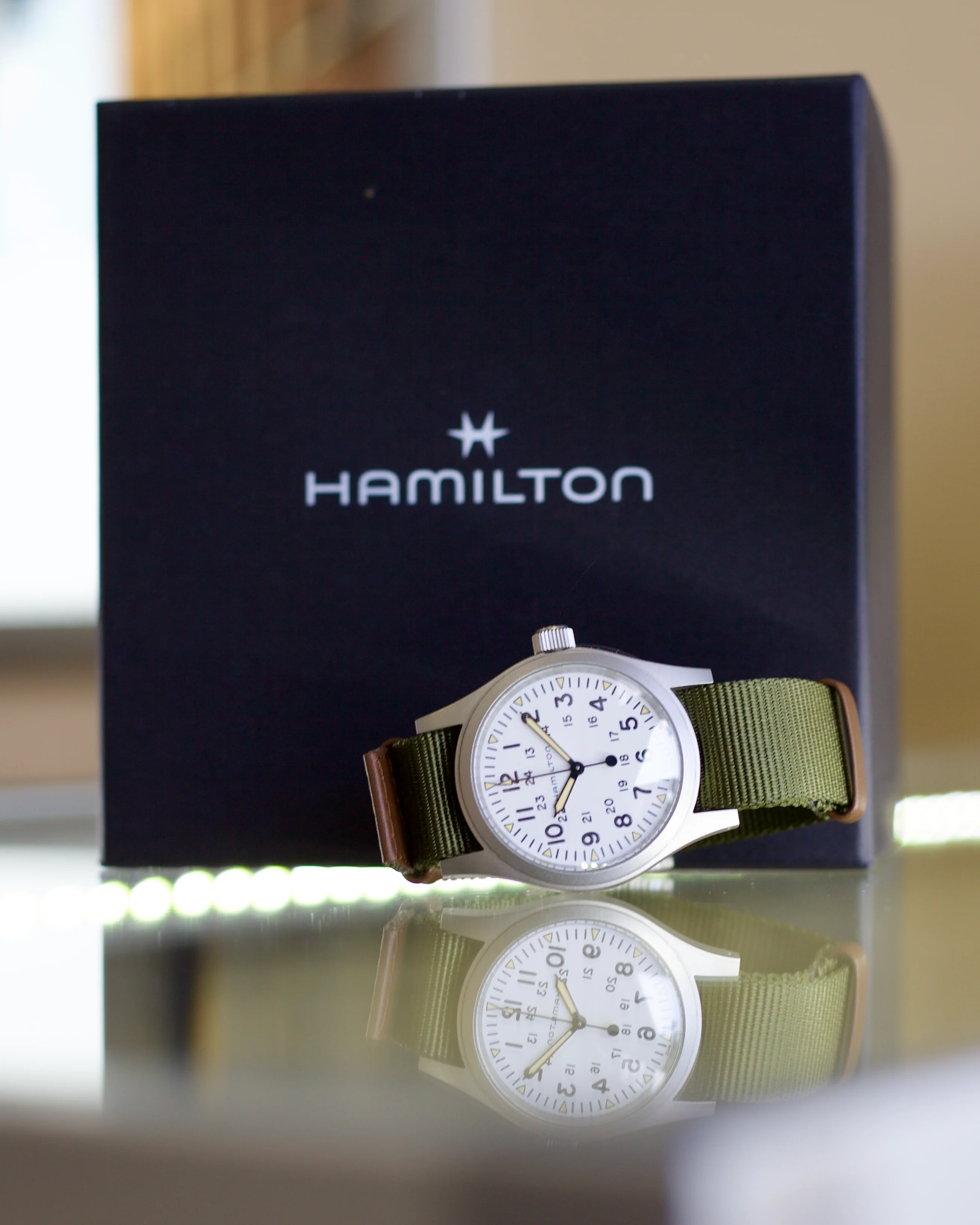 2024 Pre-Owned Hamilton Khaki Field Mechanical H69439411 38mm - Image 6