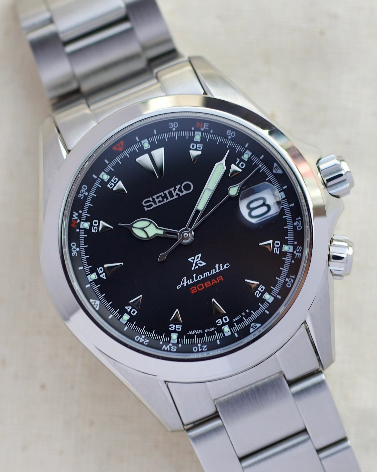2025 Seiko Alpinist SPB117 39.5mm