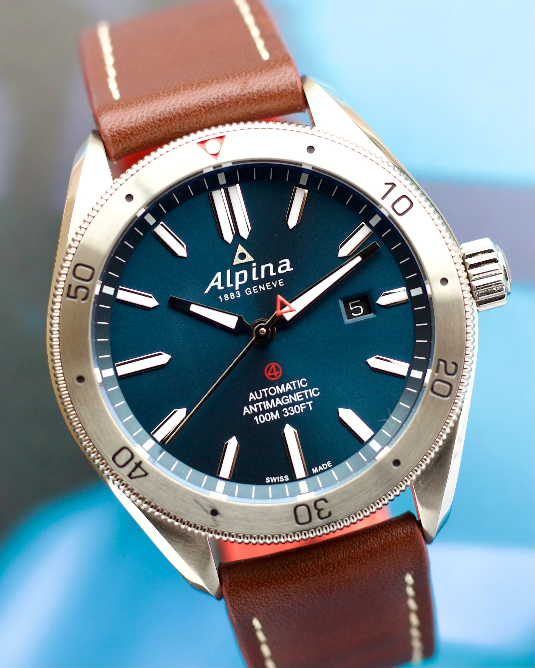 2024 Alpina ALPINER 4 AUTOMATIC BLUE AL-525NS5AQ6 44MM