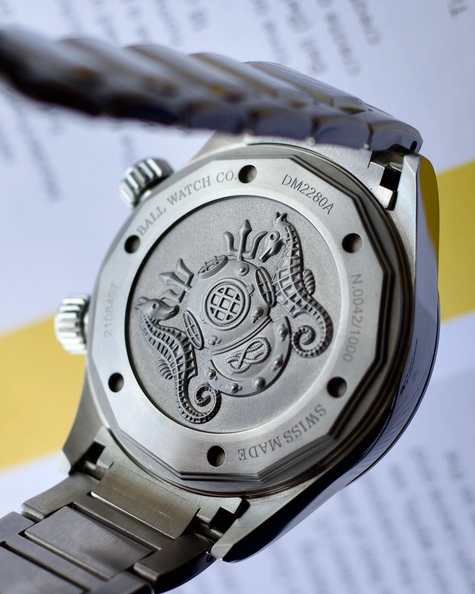 2024 Ball Engineer Master II Diver Rainbow DM2280A-S1C-BKR 42mm - Image 5
