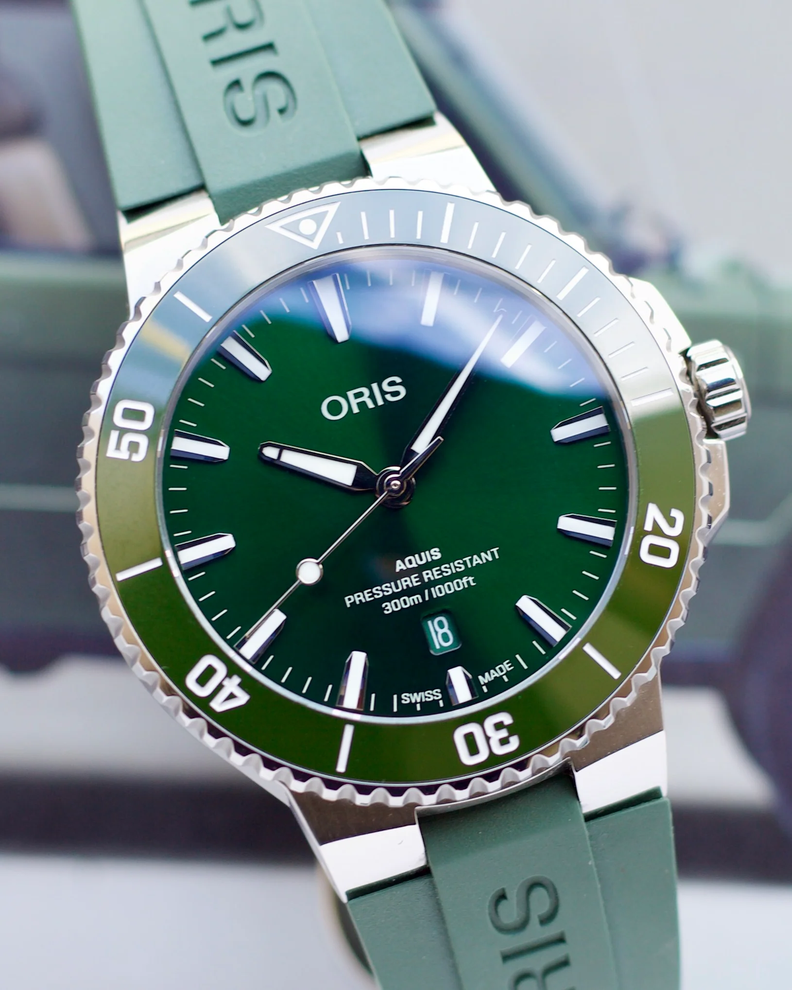 2025 Oris Aquis Date Reference 01 733 7789 4157-07 8 23 04PEB 43.5mm - Image 3