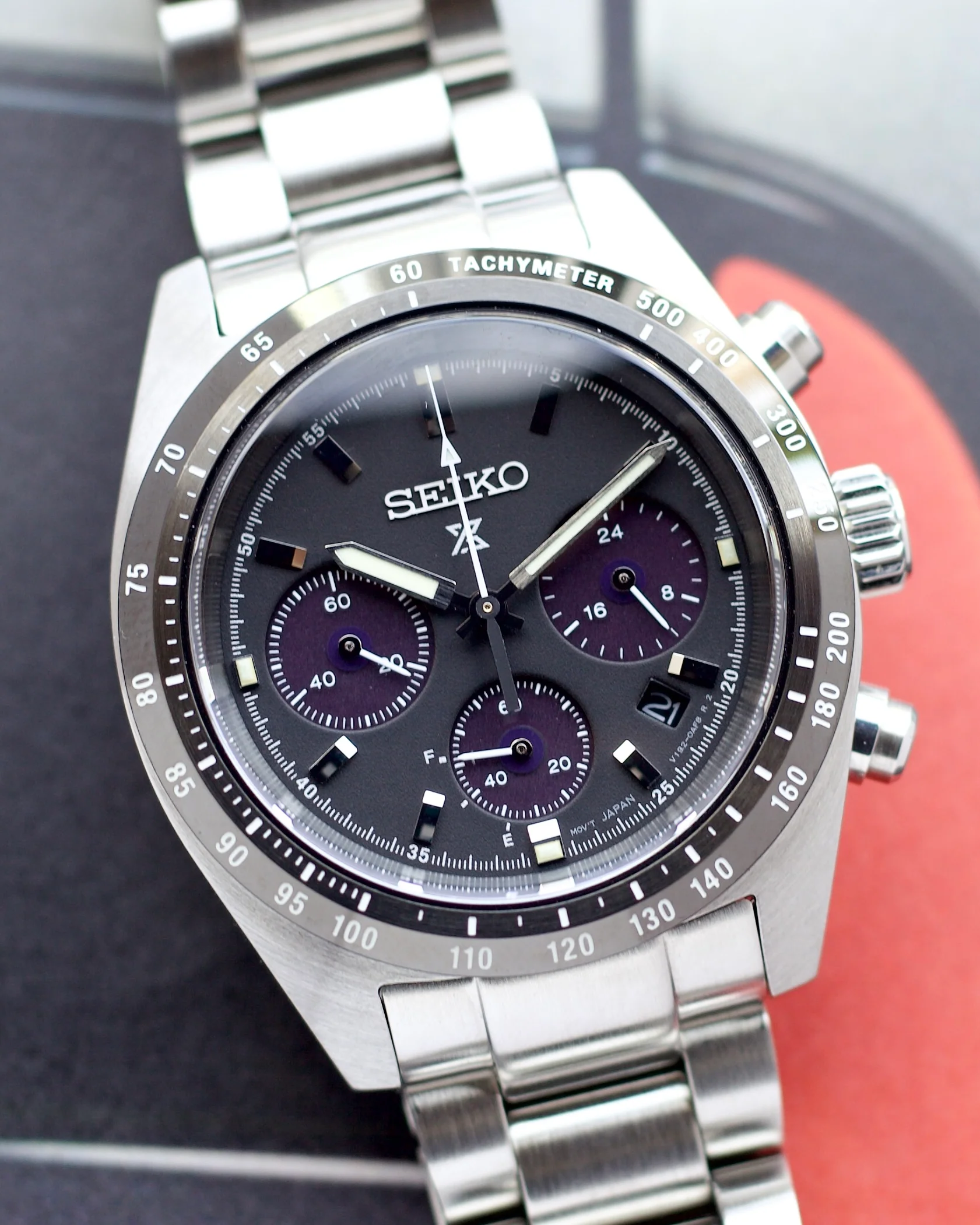 2025 Seiko Solar Chrono SSC819 39mm