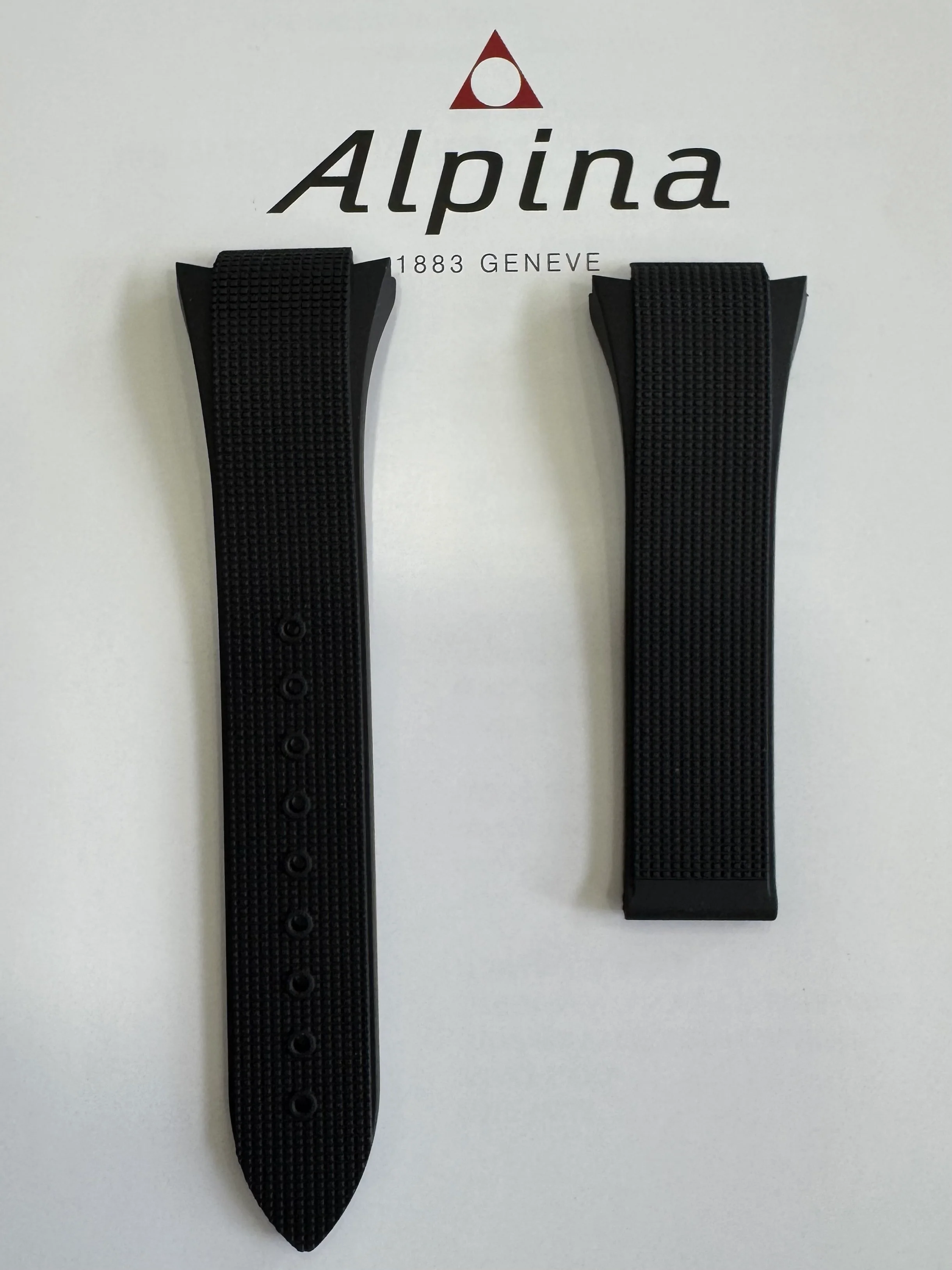 Alpina Alpiner Extreme Rubber strap ALR-4AE Black
