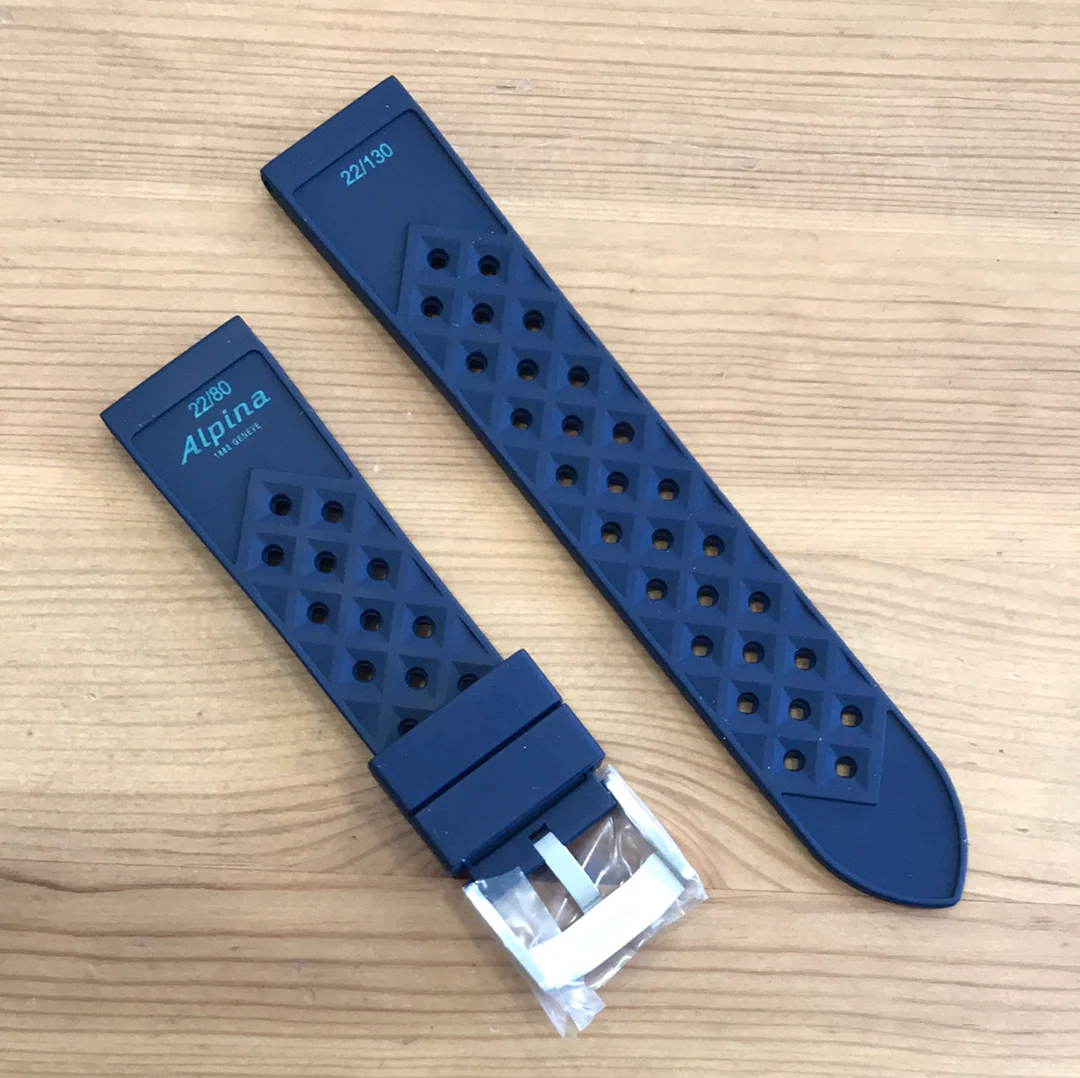 ALPINA SEASTRONG DIVE STRAP 22MM  ALR-NAVY - Image 3