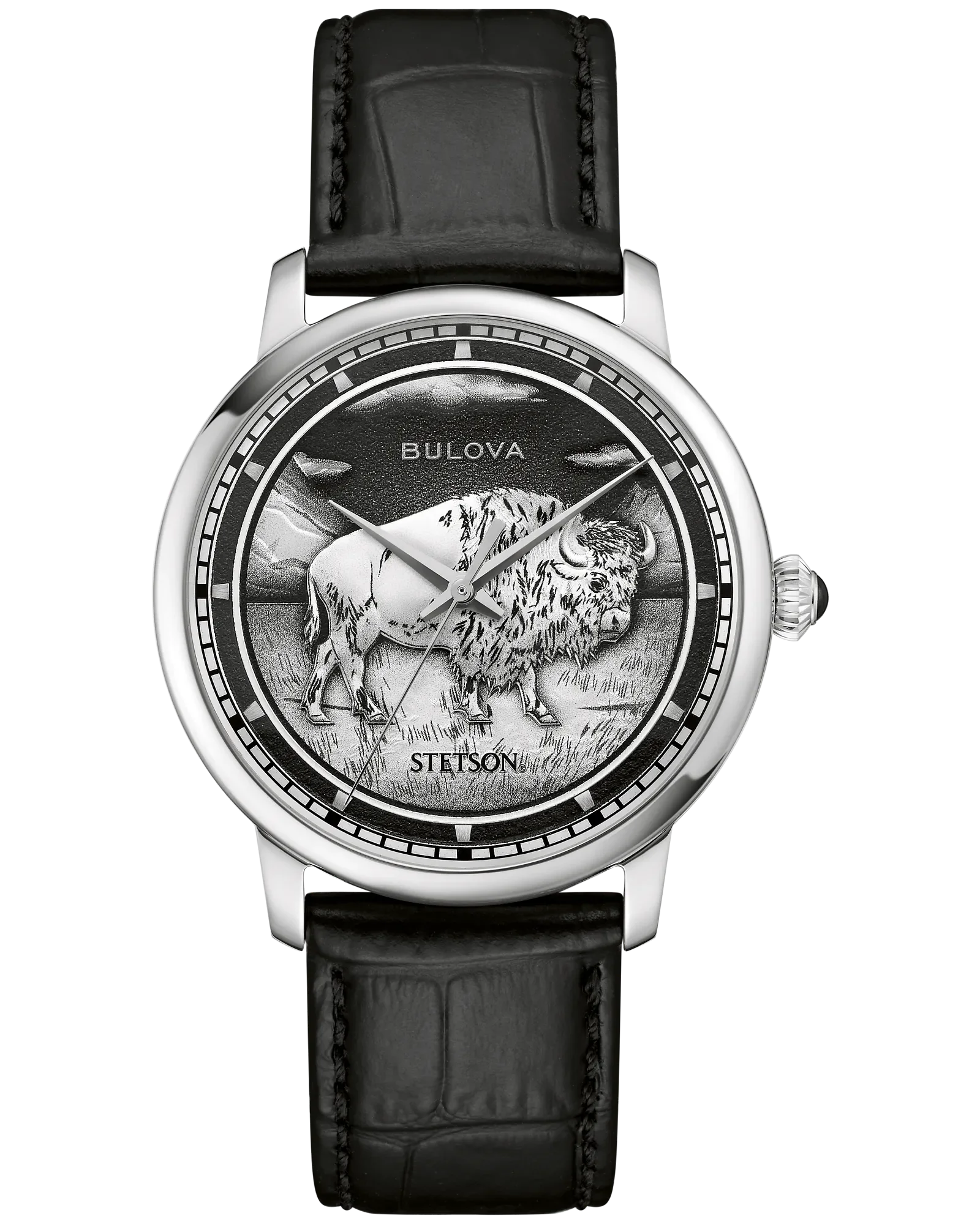 Bison Bulova X Stetson 96A333 39mm