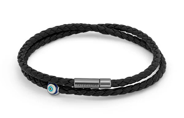 Black Sterling Silver Mini Pop Corn Eco-Friendly Bracelet