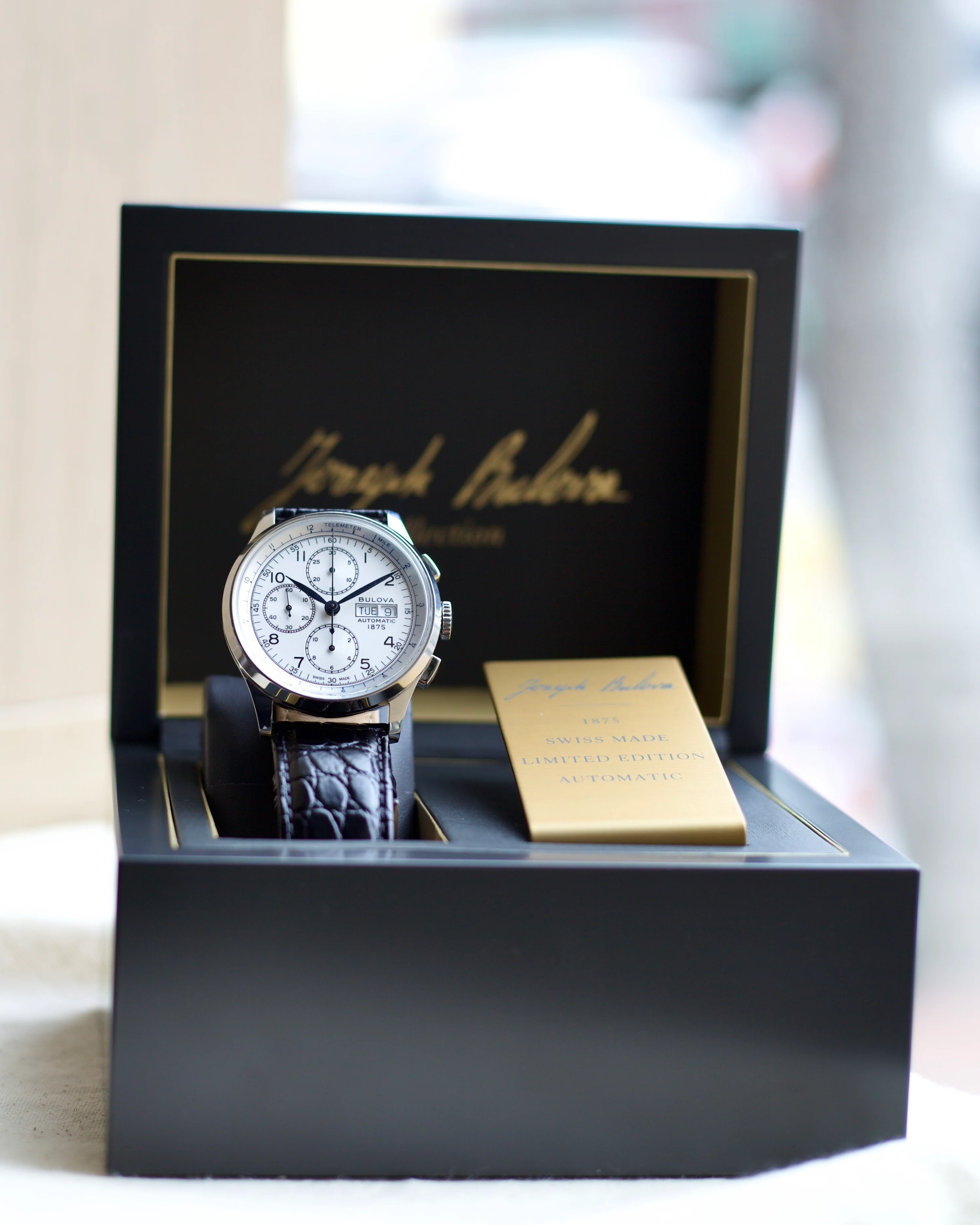 2023 JOSEPH BULOVA CHRONO 96C145 LE 42mm - Image 6