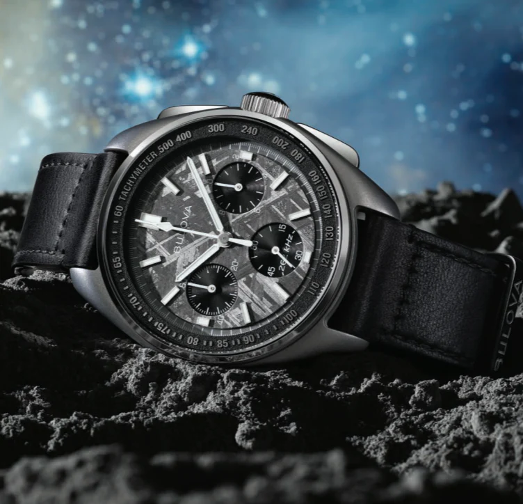 Bulova Lunar Pilot Meteorite Limited Edition 96A312 43.5mm - Image 3