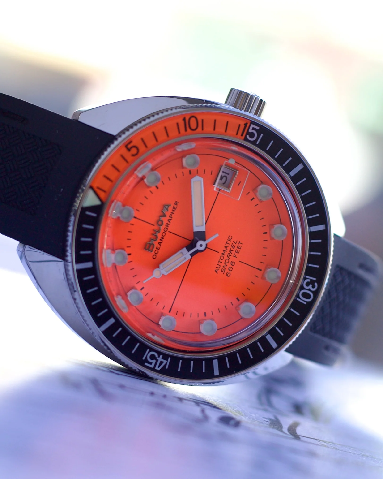 2025 Bulova Devil Diver Oceanographer 96B350 41mm - Image 3
