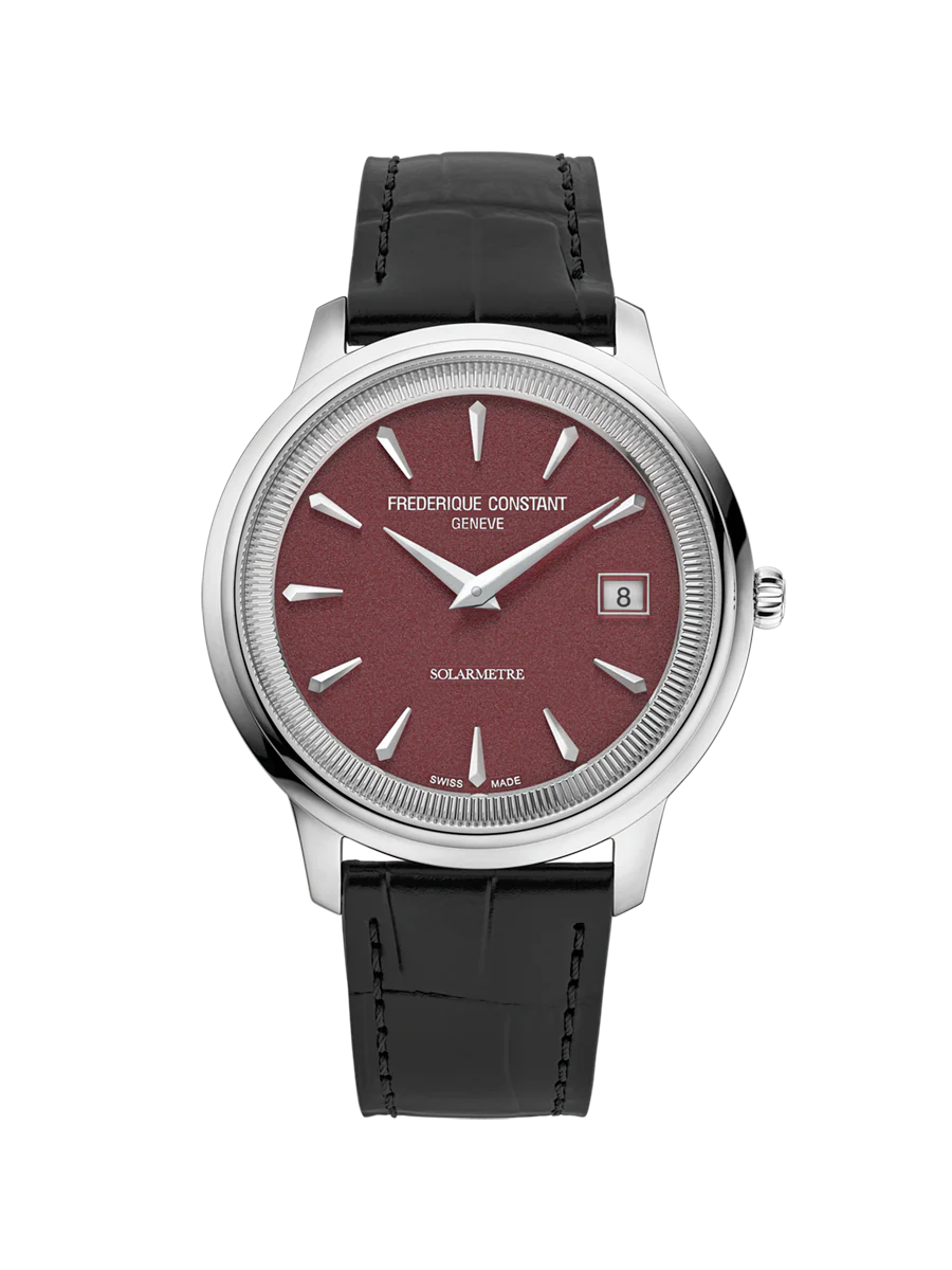 Classics Moneta Solarmetre Burgundy FC-120BRG3S6 39mm