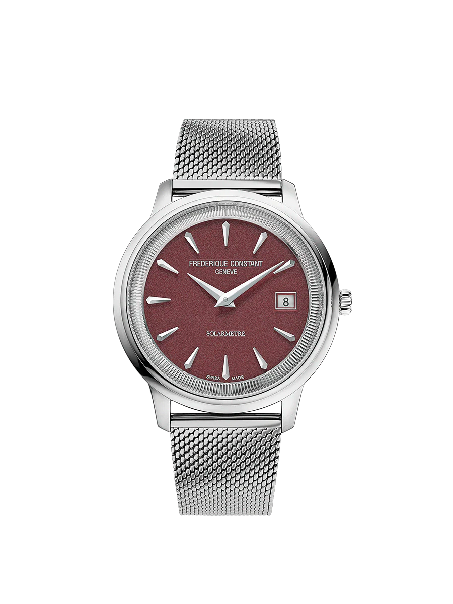 Classics Moneta Solarmetre Burgundy FC-120BRG3S6 39mm - Image 2