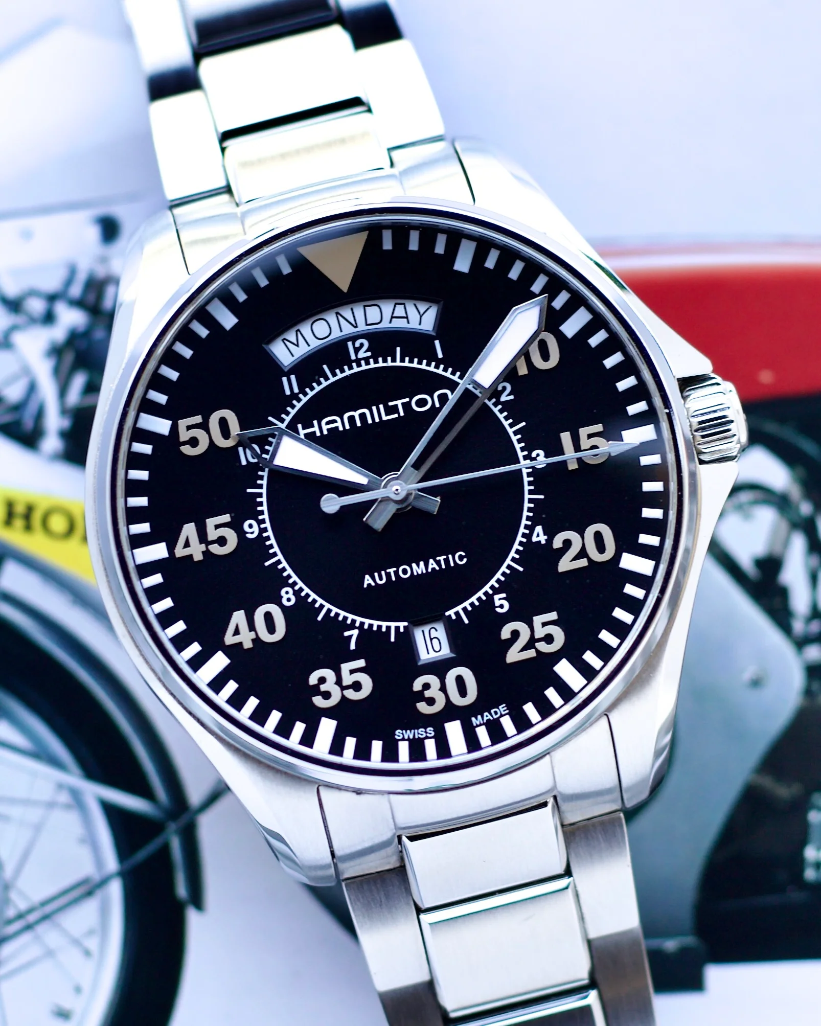 2024 Hamilton Interstellar PILOT DAY DATE AUTO H64615135 42mm