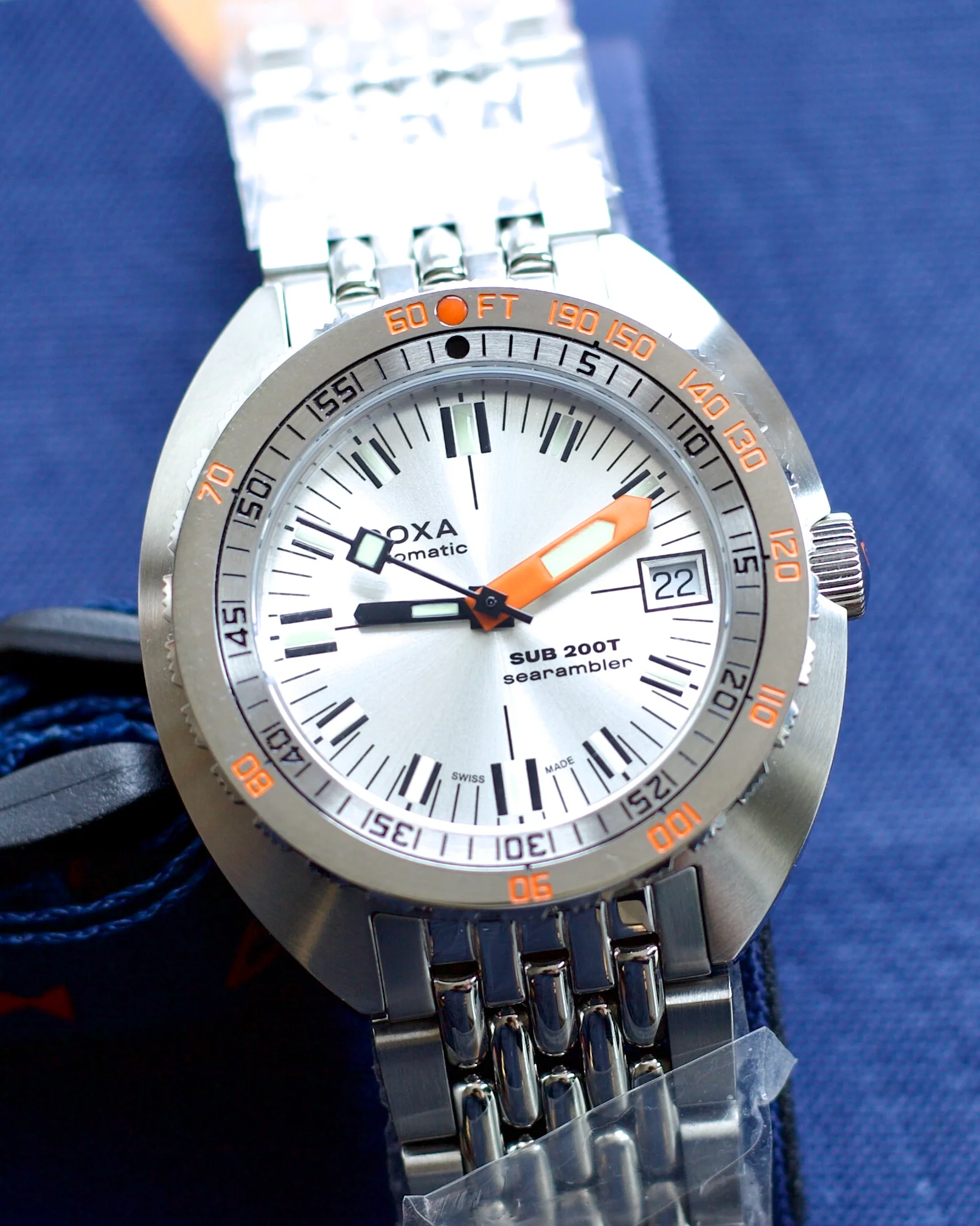 2026 Doxa SUB 200T Searambler  804.10.021.10 39mm - Image 3