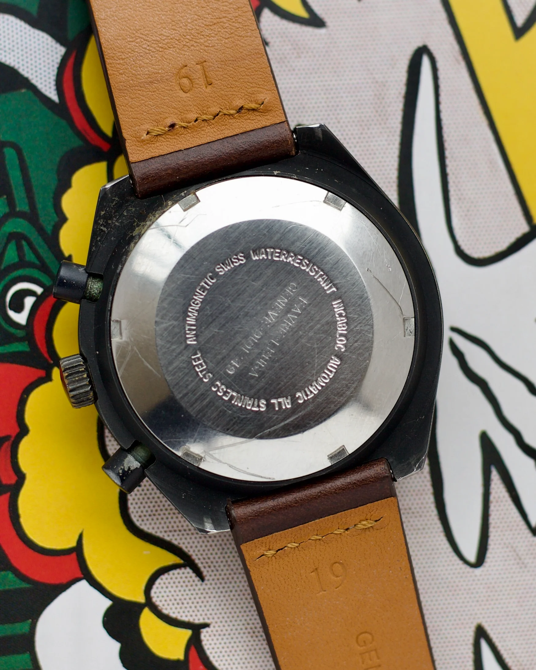 1970’s FAVRE LEUBA CHRONO 9101-49 41mm - Image 4