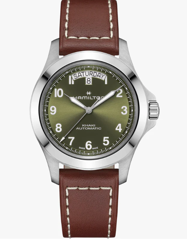 Khaki Field King Day-Date H64475560 40mm