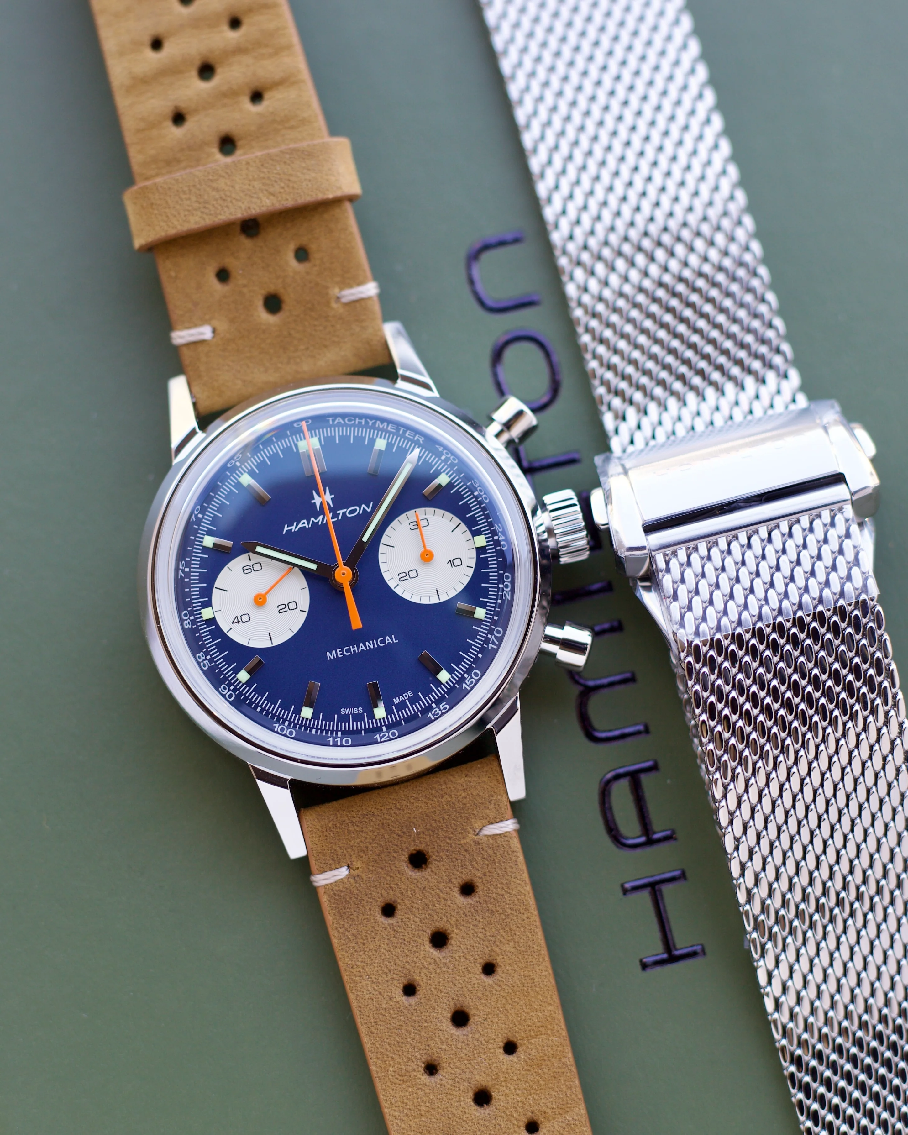 2026 Hamilton Intra-matic Chronograph H Mechanical H38429541 40MM - Image 6