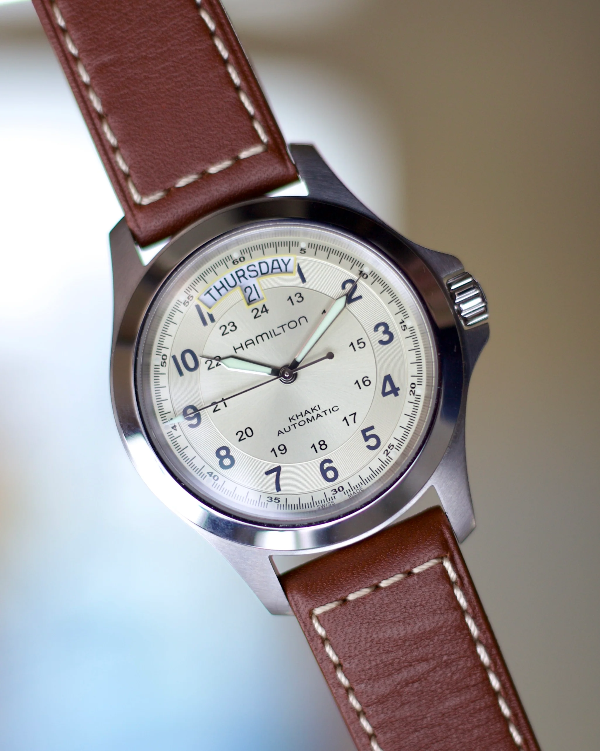 2024 HAMILTON KHAKI KING DAY DATE AUTO H64455523 40mm