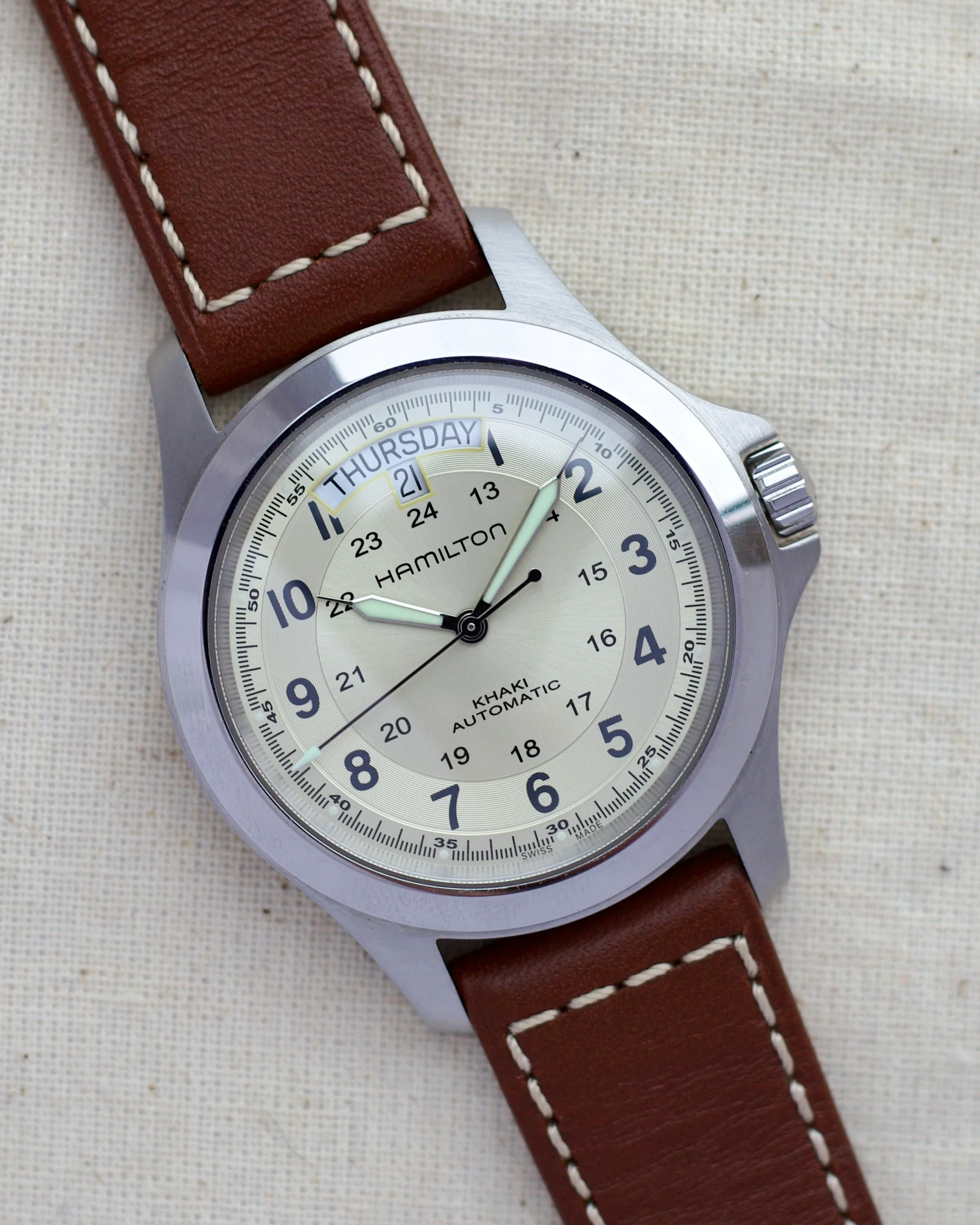 2024 HAMILTON KHAKI KING DAY DATE AUTO H64455523 40mm - Image 2