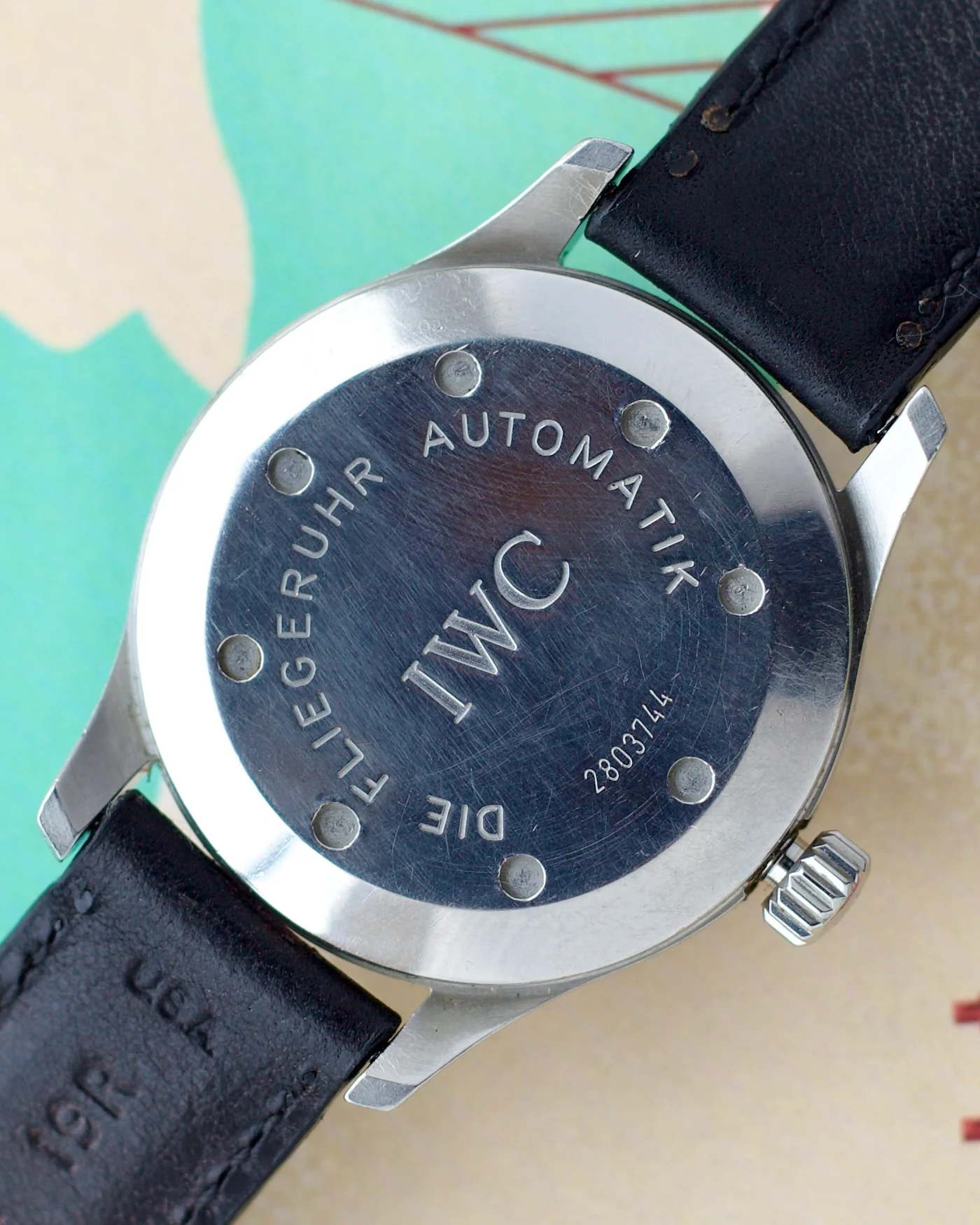 1990's IWC SCHAFFHAUSEN
PILOT'S MARK XV AUTO IW325301 38mm - Image 2
