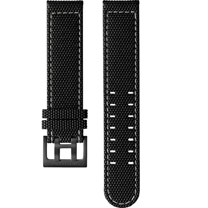 KHAKI FIELD BLACK STRAP 20MM H693.705.113