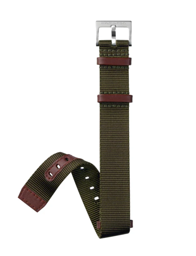 Khaki Field Green NATO Strap 20MM XS Extra Small H690.694.302 20mm