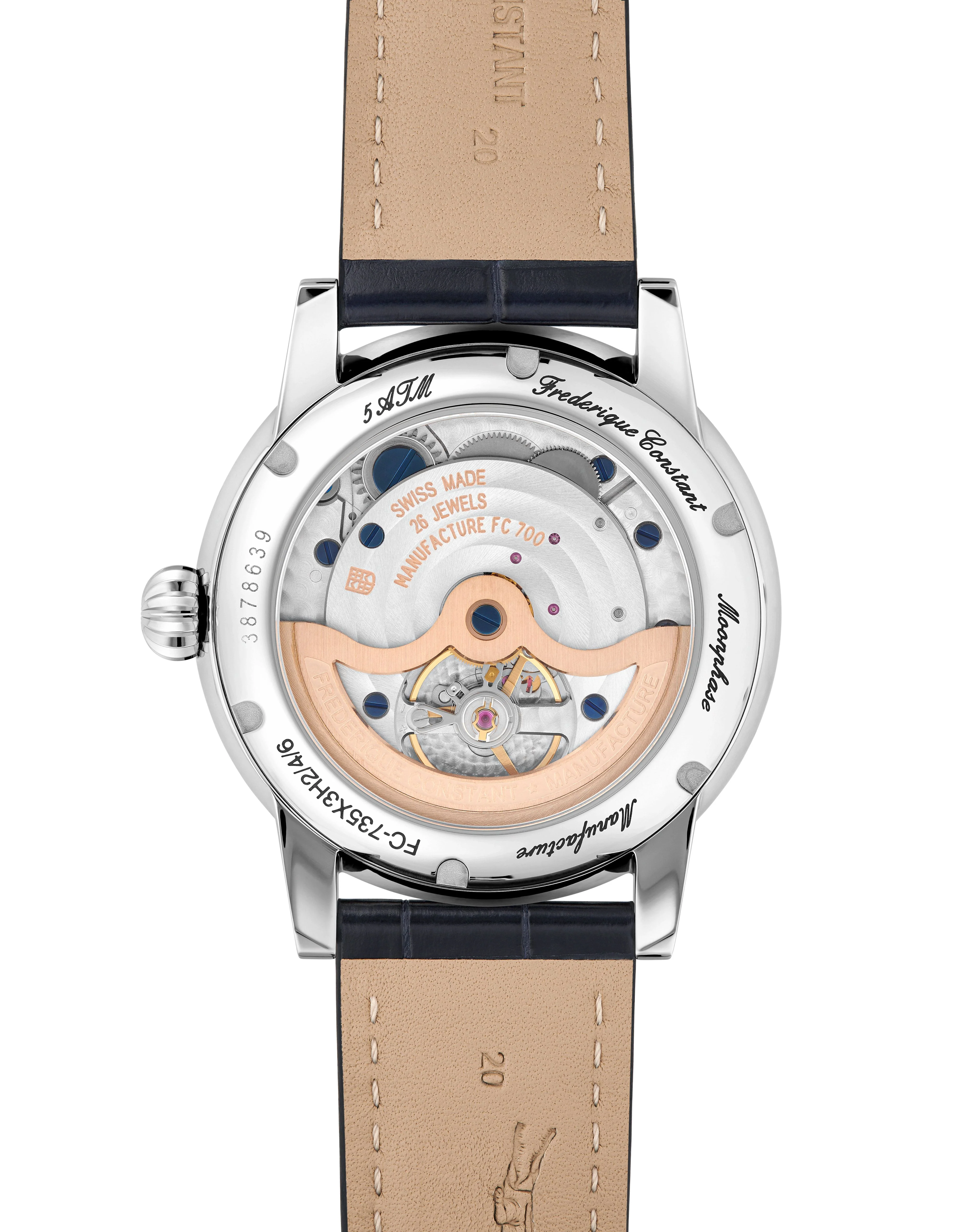 MANUFACTURE CLASSIC POWER RESERVE BIG DATE FC-735S3H6 40mm - Image 2