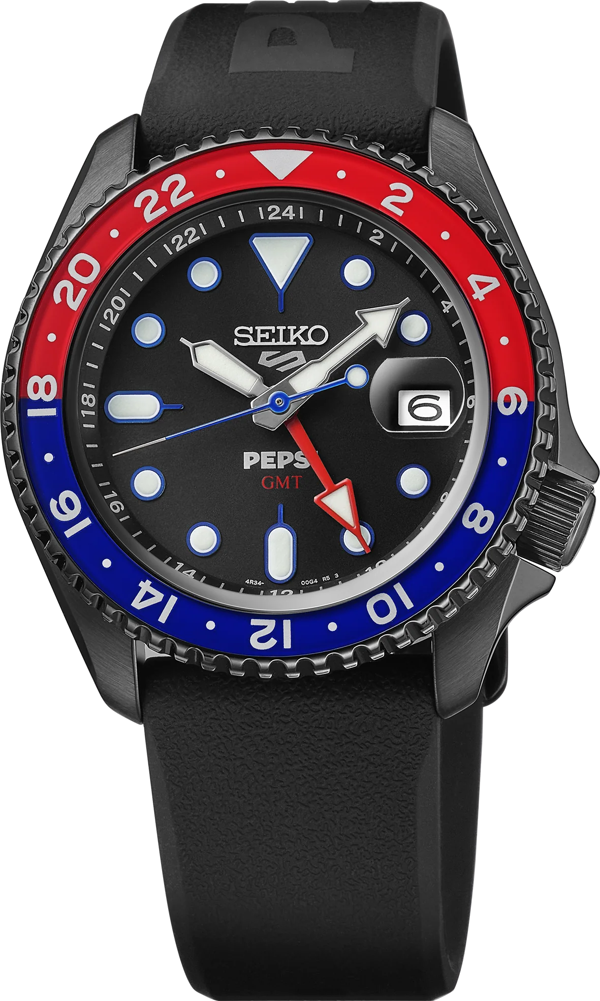 Seiko 5 GMT Sports x Pepsi® Limited Edition SSK047 42.5mm