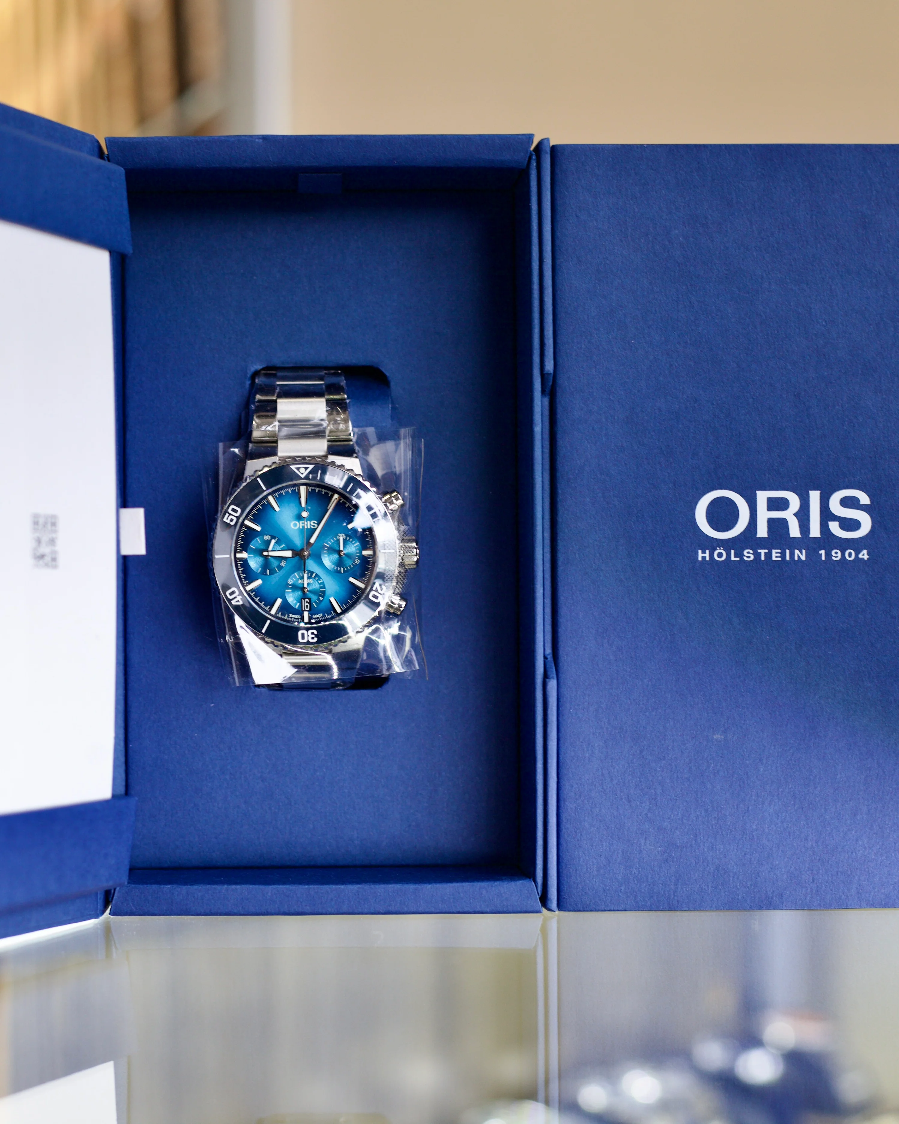 2024 Oris Aquis chrono 01 771 7793 4155-07 8 23 01PEB 43.5mm - Image 2