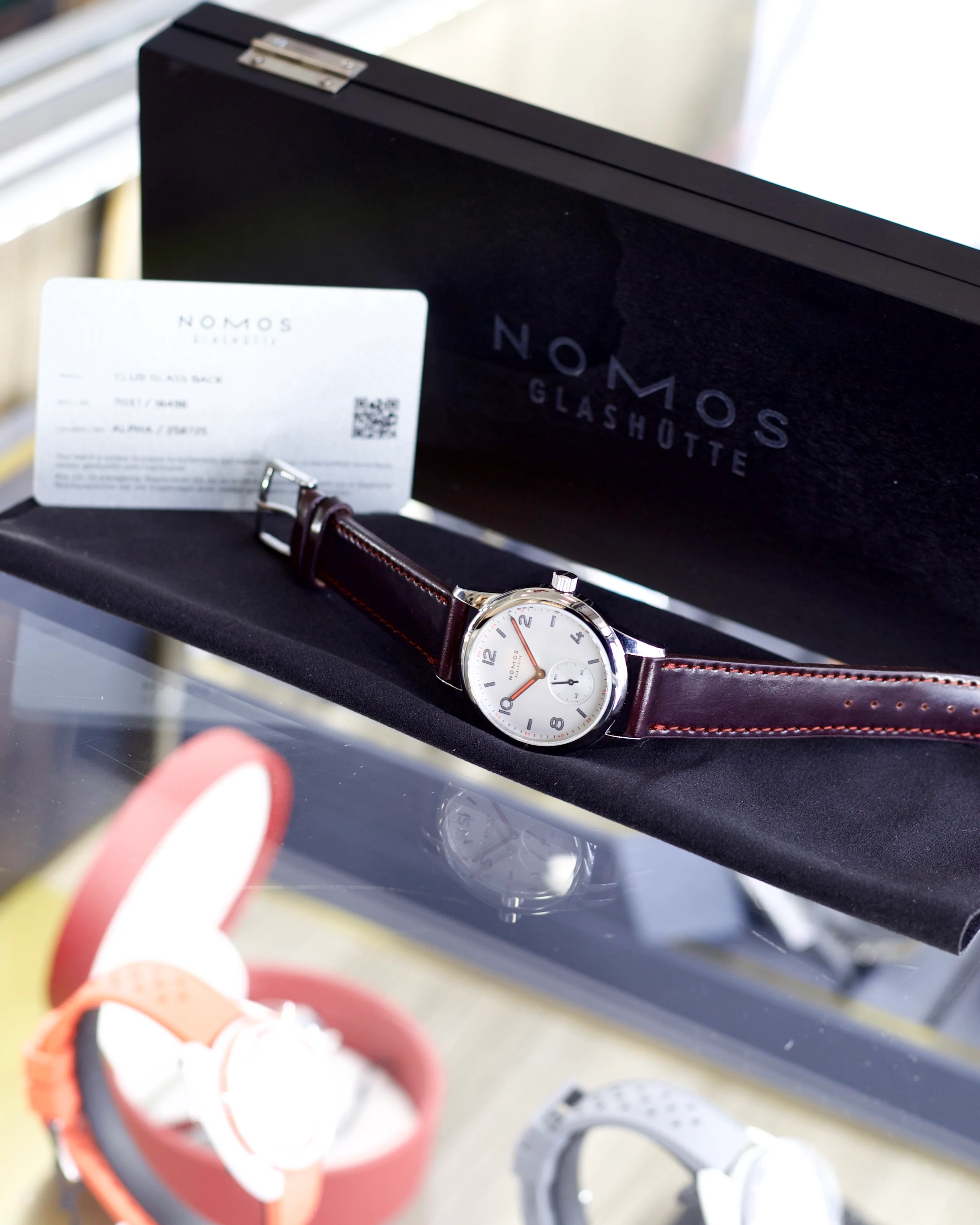 2025 Nomos Club Reference 703.1 Open Back 36mm - Image 6
