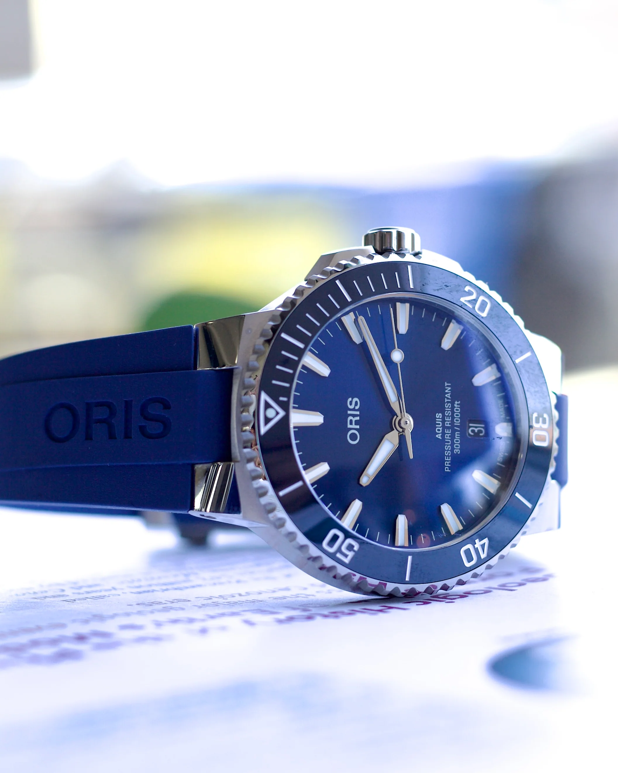 2024 Oris Aquis Date 01 733 7787 4135-07 4 22 35FC 41.5mm - Image 5