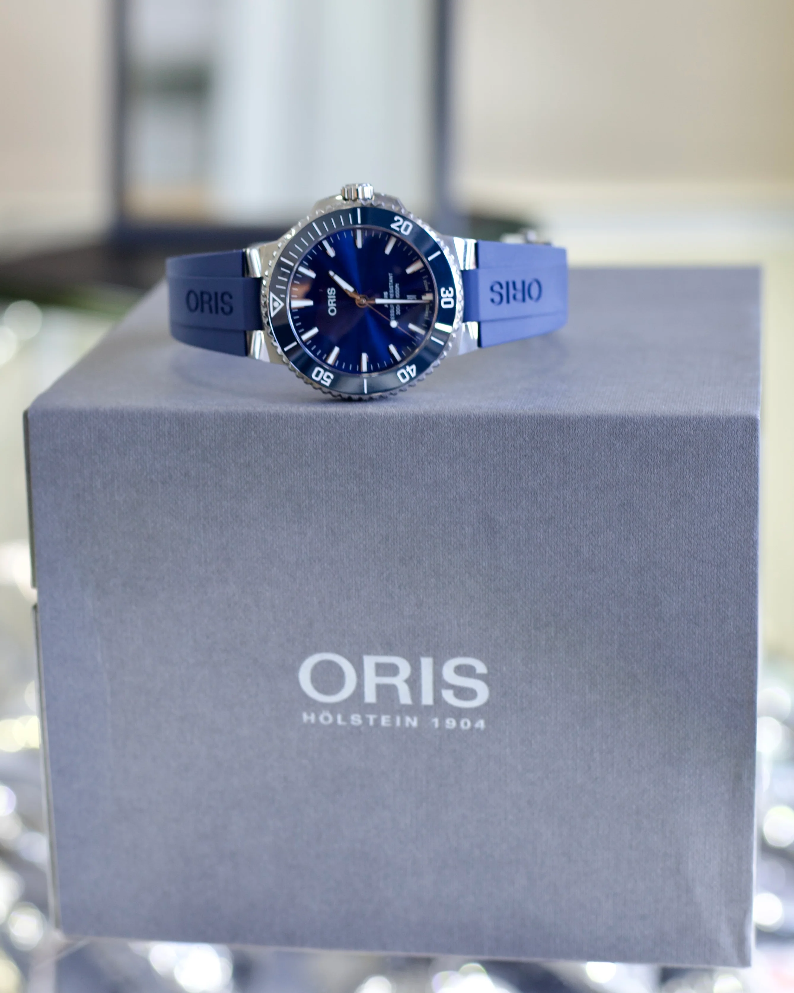 2024 Oris Aquis Date 01 733 7787 4135-07 4 22 35FC 41.5mm - Image 6