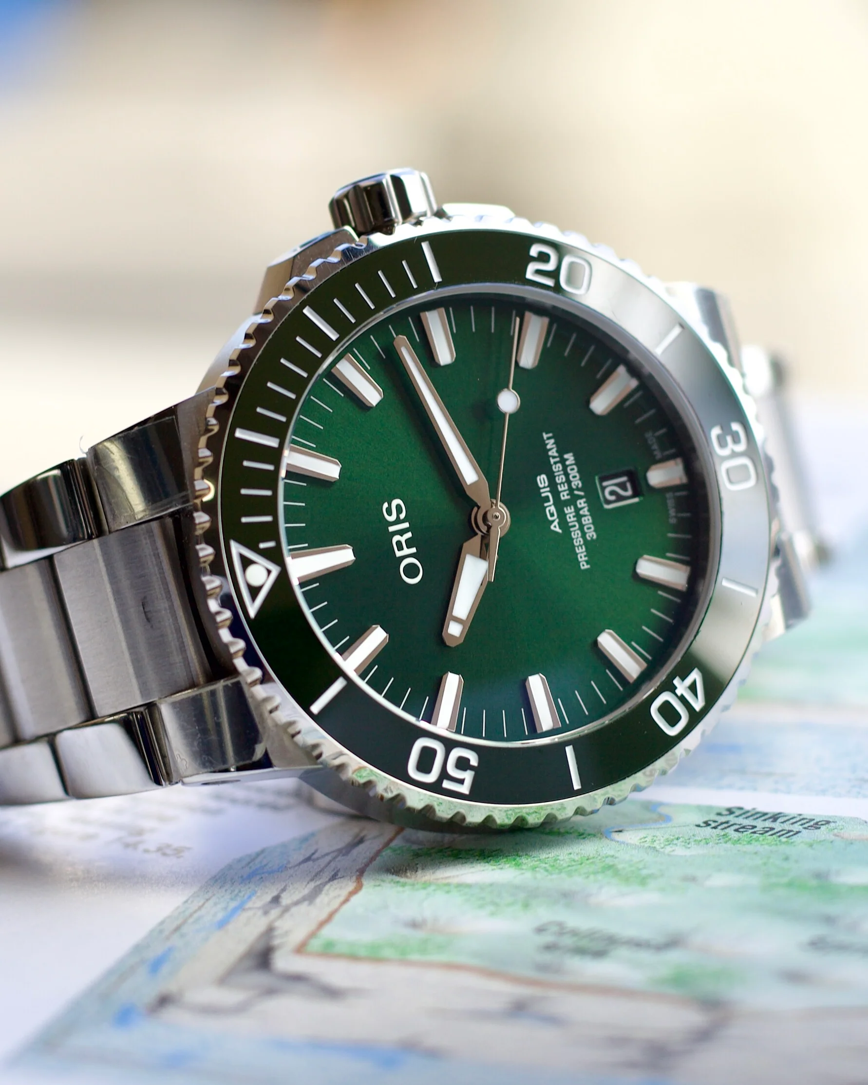 2023 Oris AQUIS DATE The Hulk 733 7730 4157 43.50 MM - Image 6