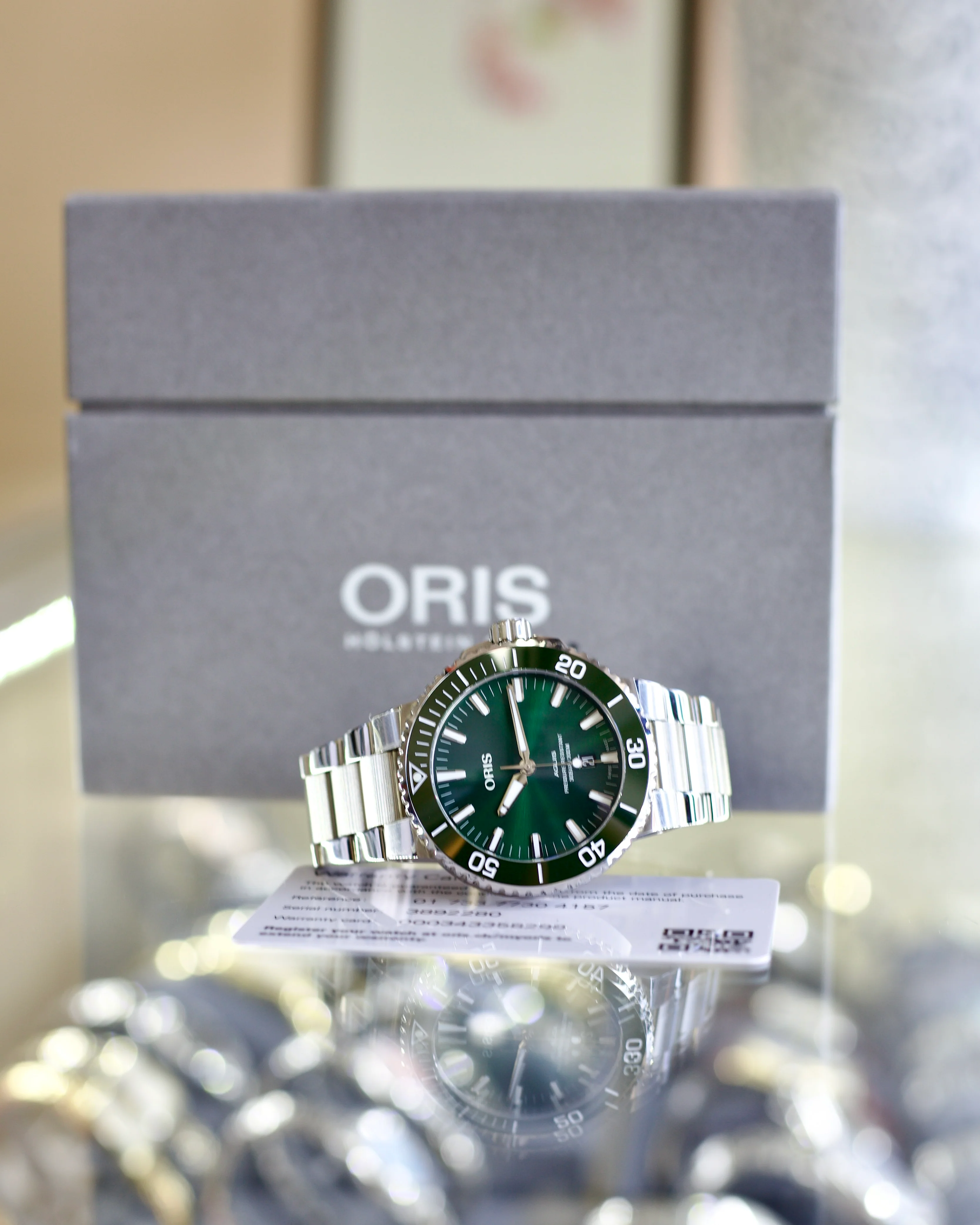 2023 Oris AQUIS DATE The Hulk 733 7730 4157 43.50 MM - Image 7