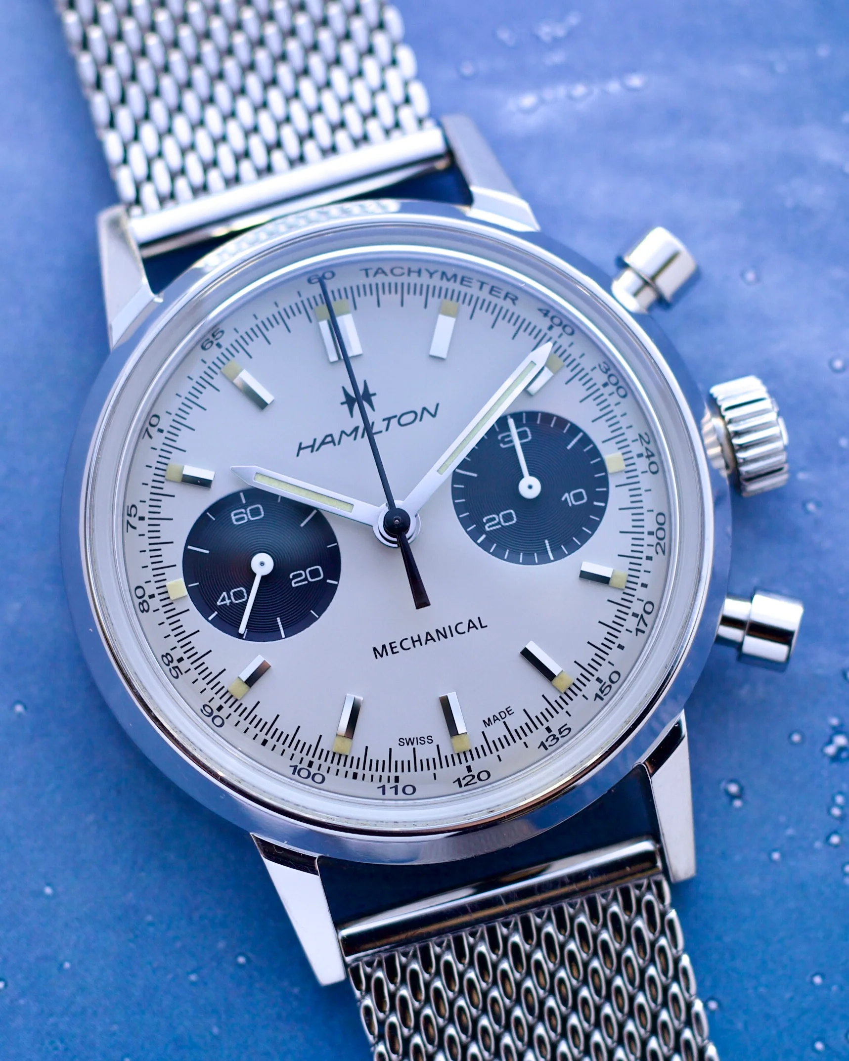 2022 Hamilton Intra-Matic Hand Wind Chronograph H38429110 40mm