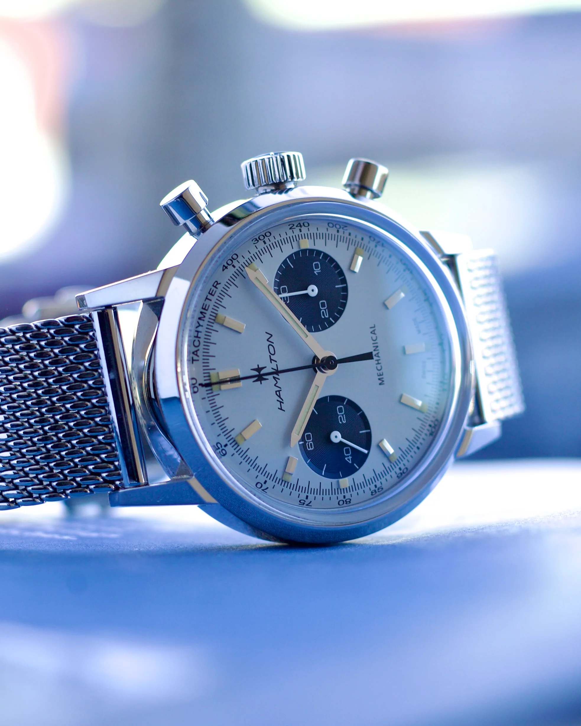 2022 Hamilton Intra-Matic Hand Wind Chronograph H38429110 40mm - Image 2