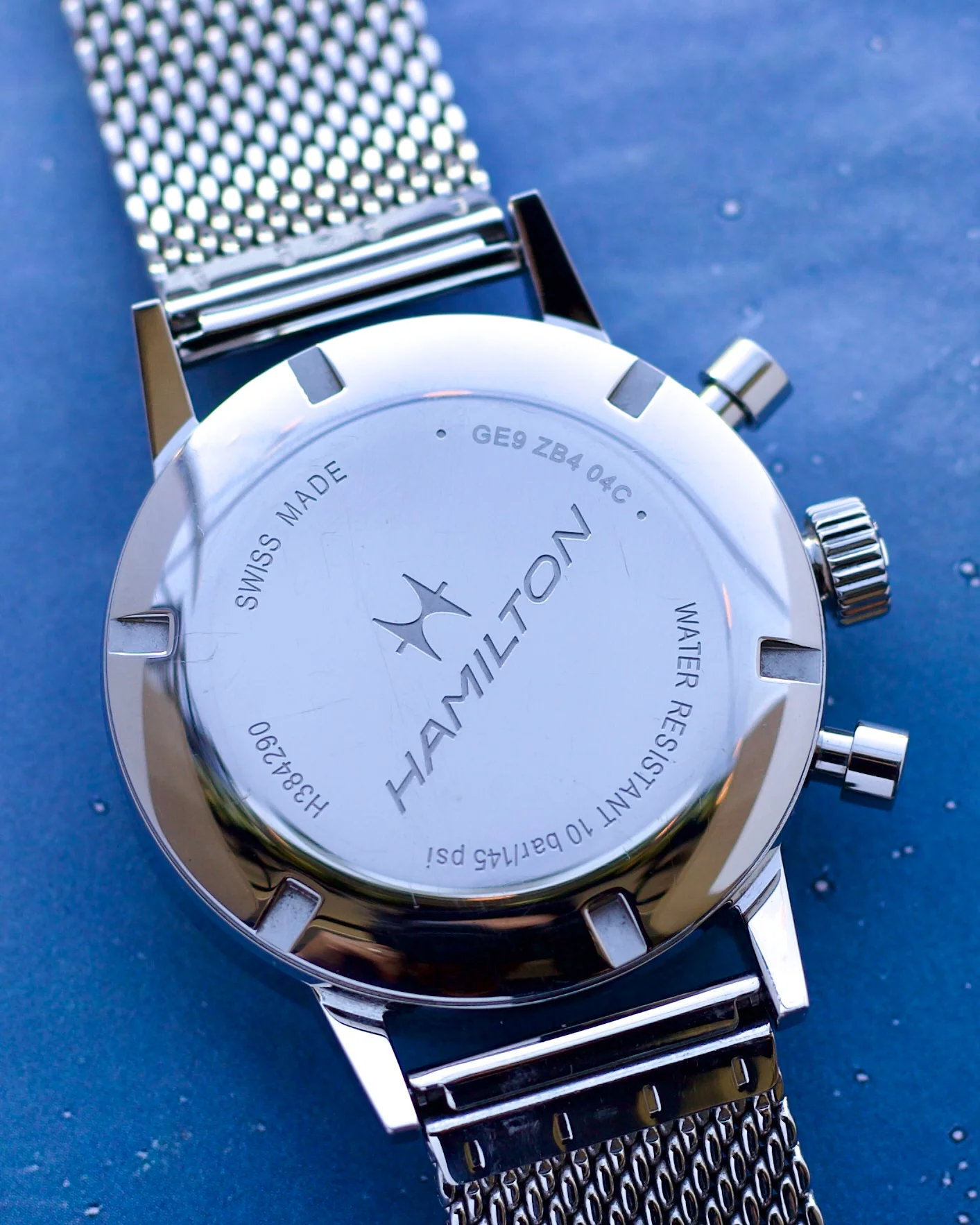 2022 Hamilton Intra-Matic Hand Wind Chronograph H38429110 40mm - Image 4