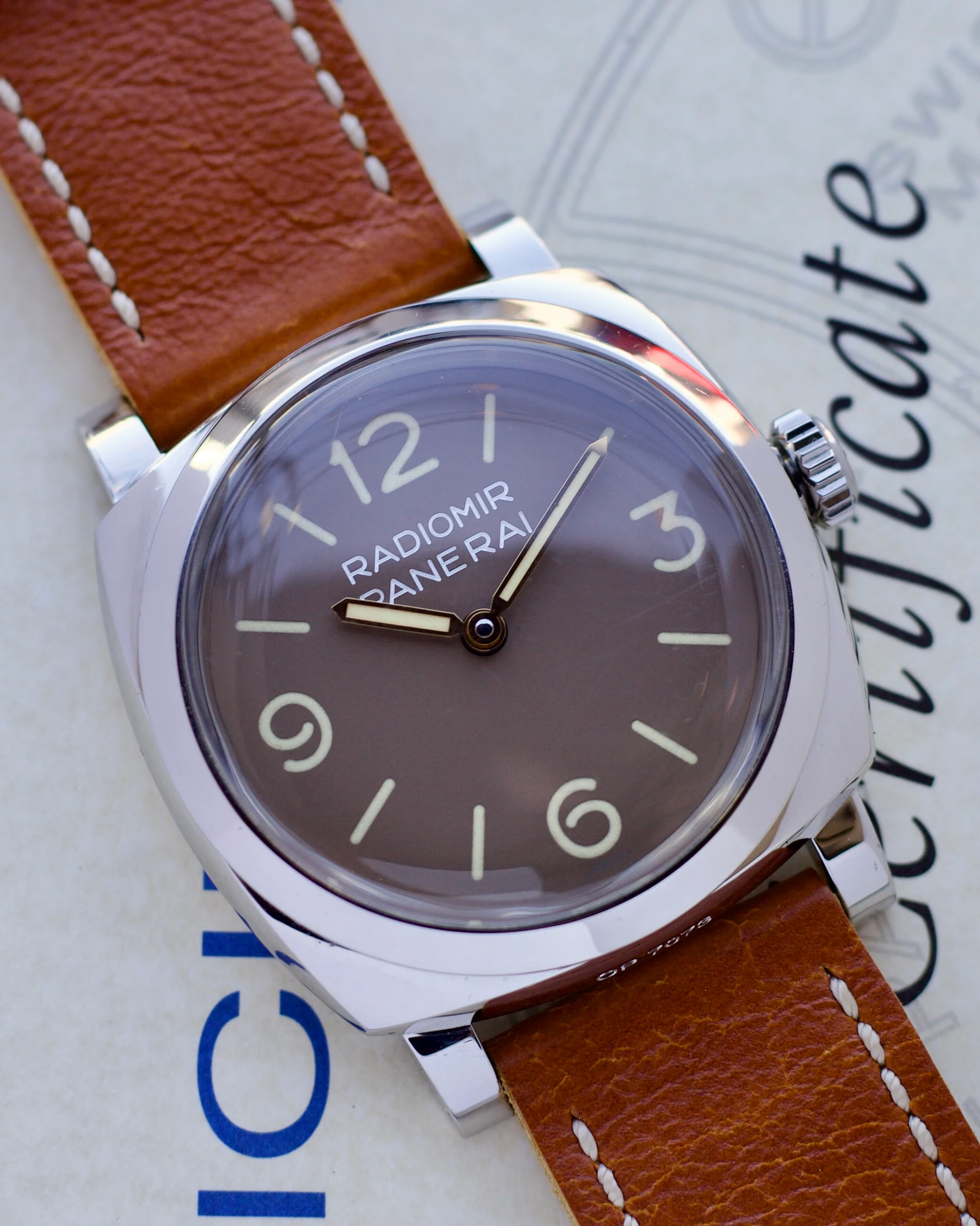 2017 Panerai PAM 00662 Radiomir 1940 3 Days Egiziano Piccolo 47mm - Image 4
