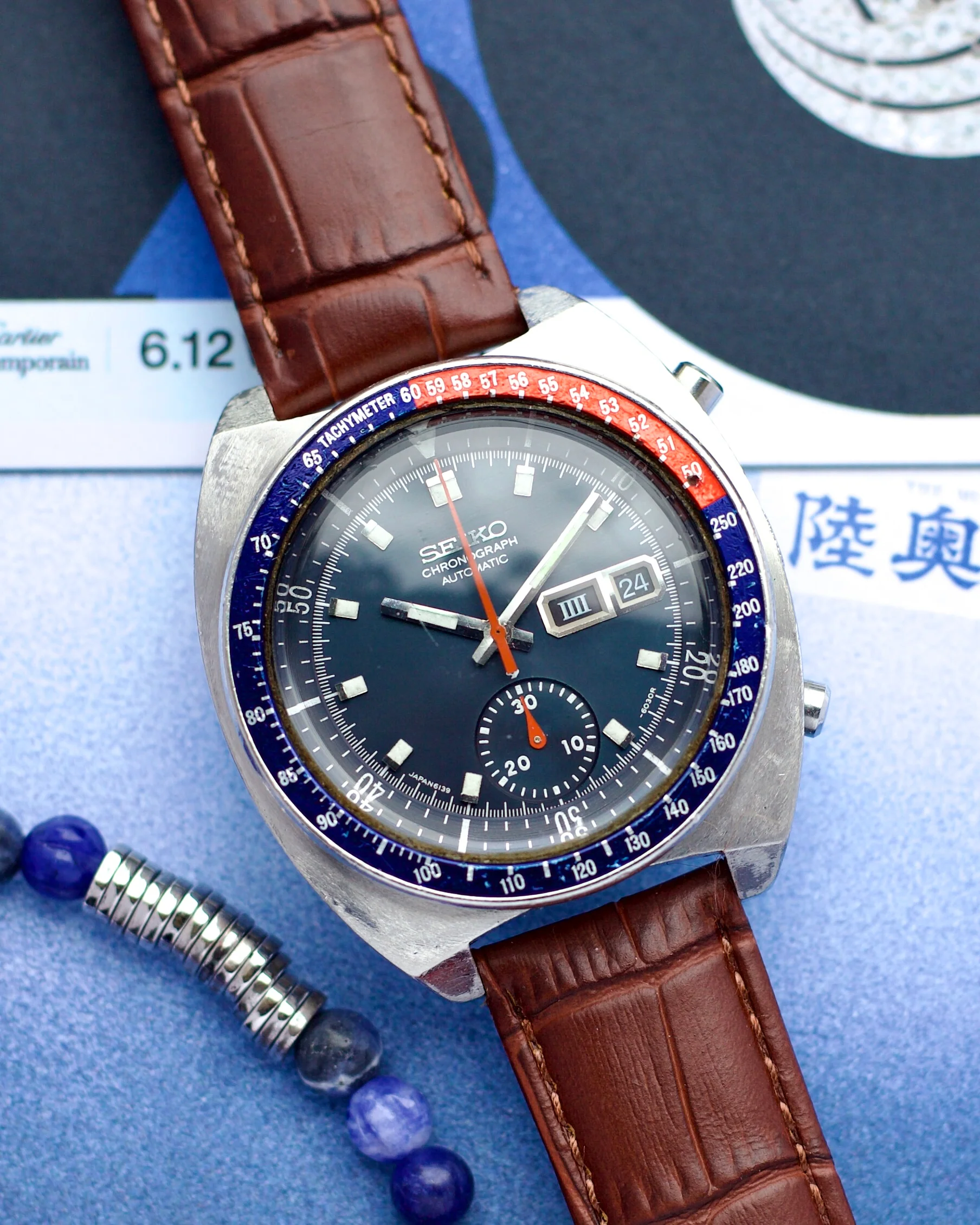 1974 Seiko Pogue Pepsi 6139-6002