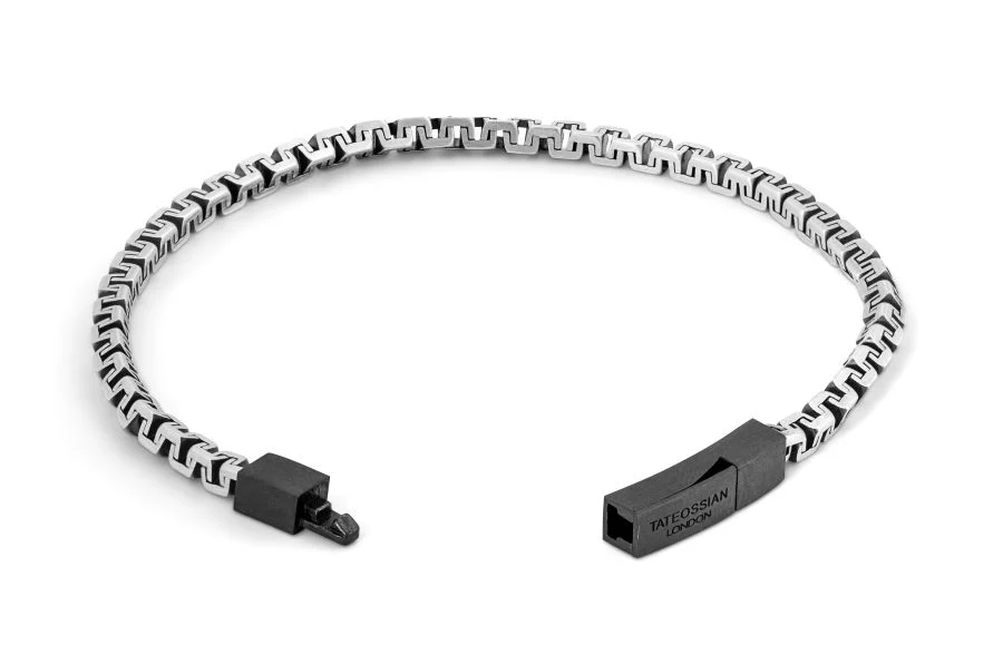 TATEOSSIAN Rhodium plated sterling silver Hellenica bracelet BR2359 M - Image 2